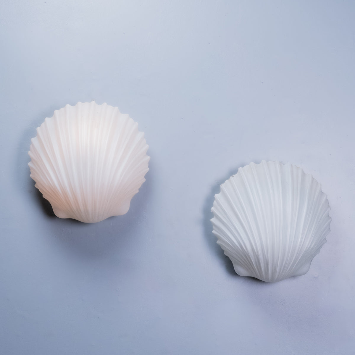 shell sconces | Scott Landon Antiques and Interiors.