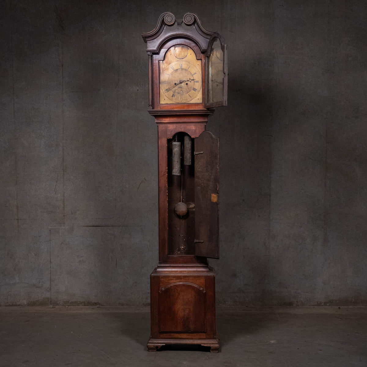 18th century American grandfather clock | Scott Landon Antiques and Interiors.