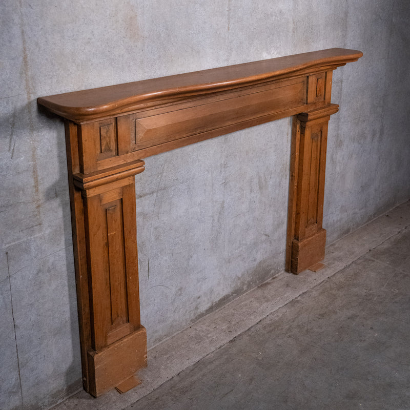 Antique Quebec pine mantle | Scott Landon Antiques and Interiors.