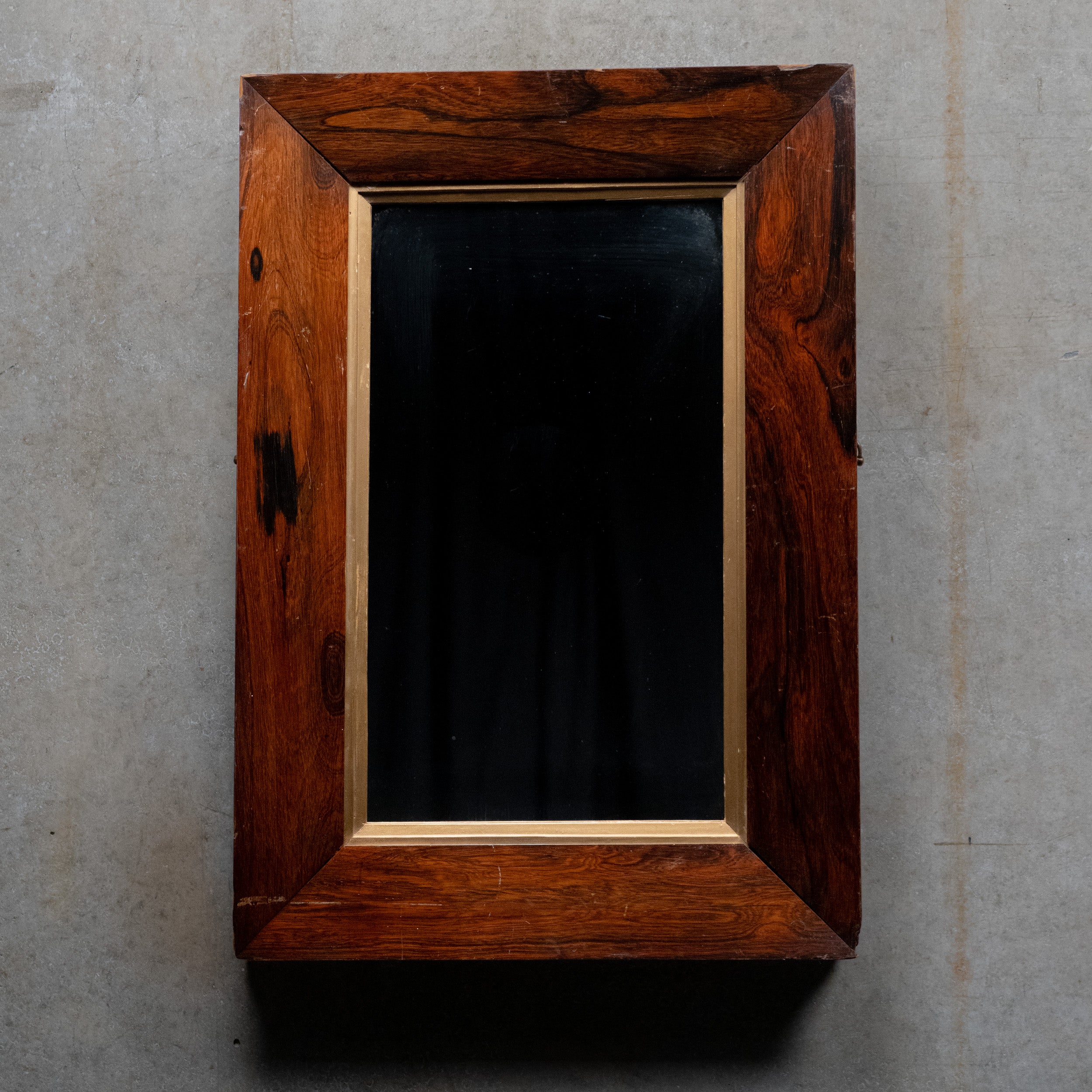 C1900 Rosewood Framed Mirror