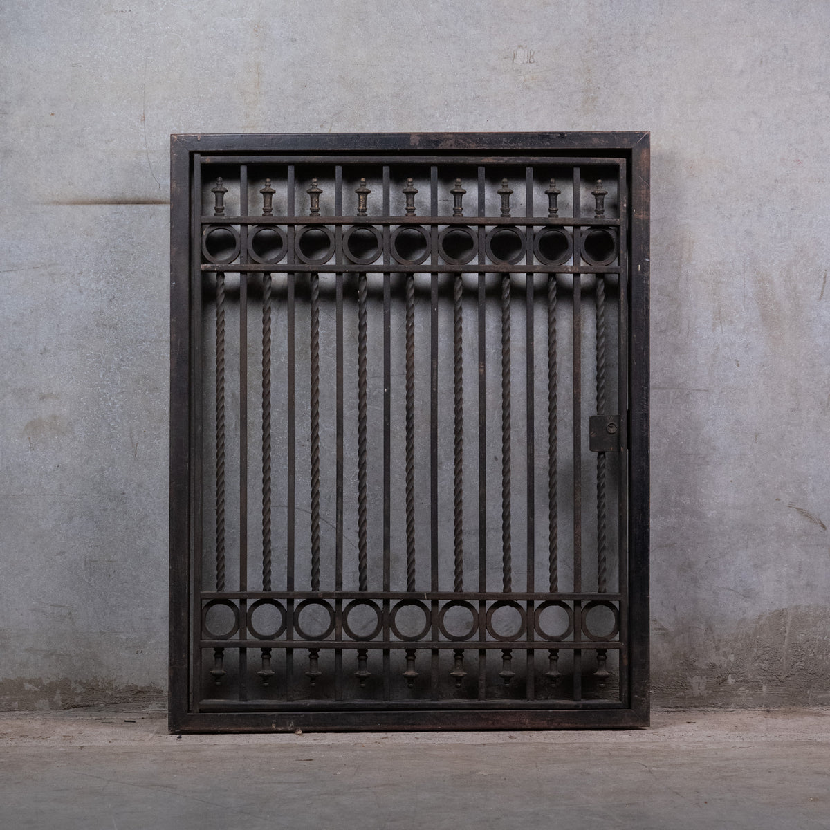 Architectural window grate | Scott Landon Antiques and Interiors.