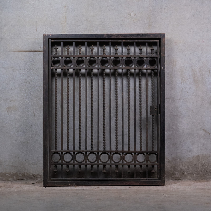 Architectural window grate | Scott Landon Antiques and Interiors.