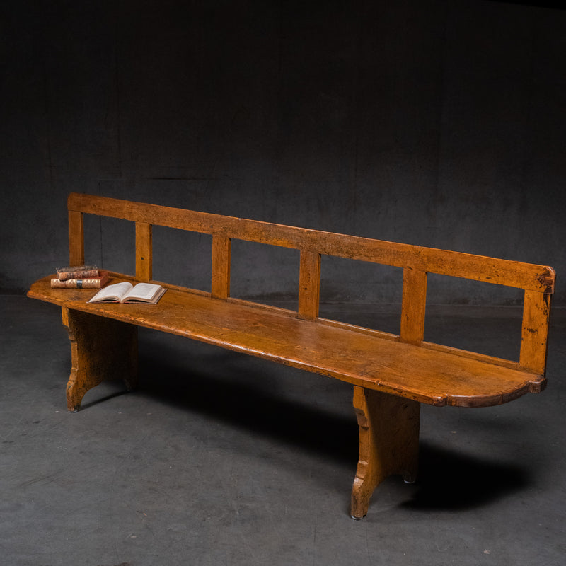 Antique pine bench | Scott Landon Antiques and Interiors.