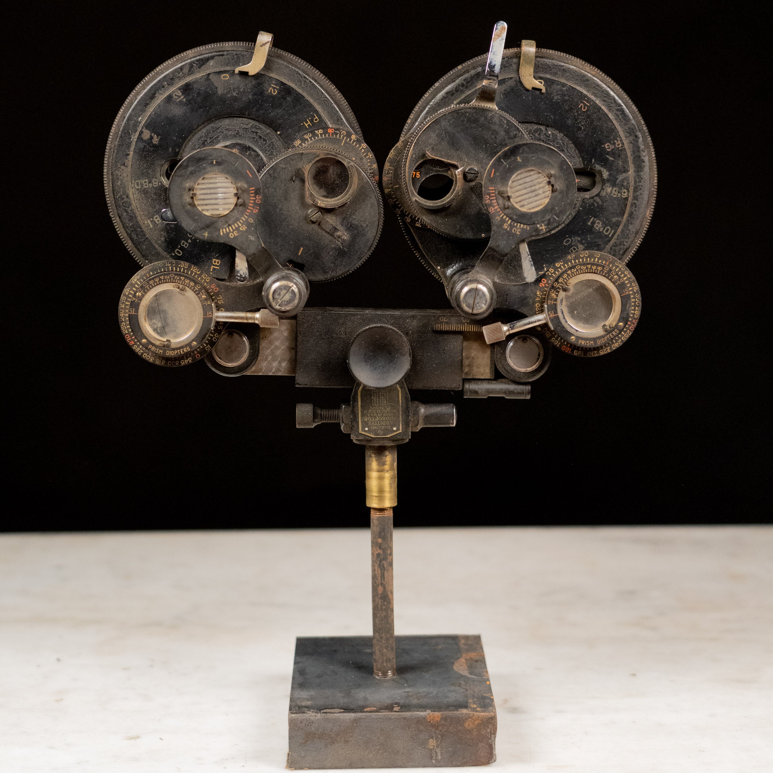 1910 Eye Testing Optometry Device by Woolf NY