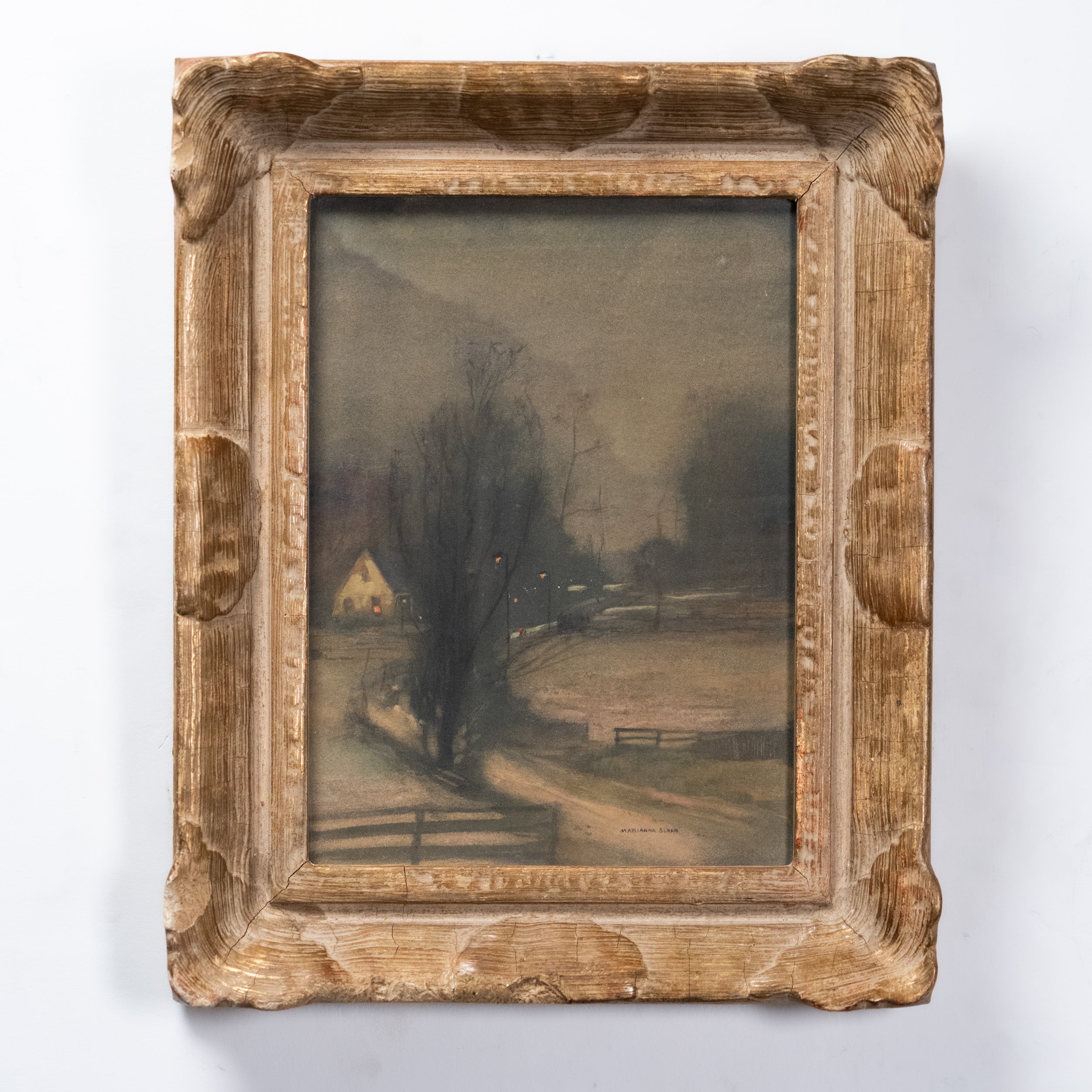 1920 Small Framed Painting