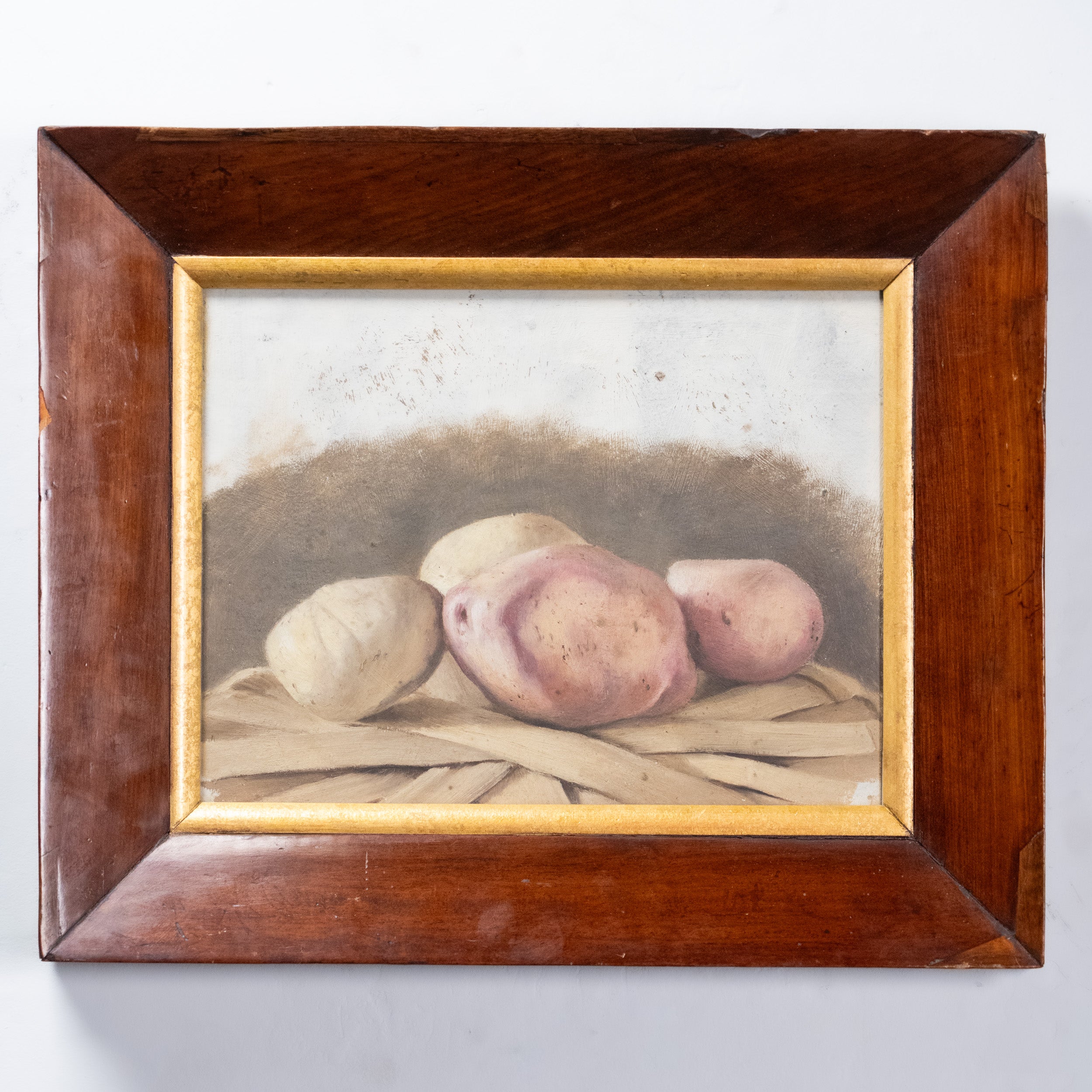 1950 Still Life Oil Painting on Canvas