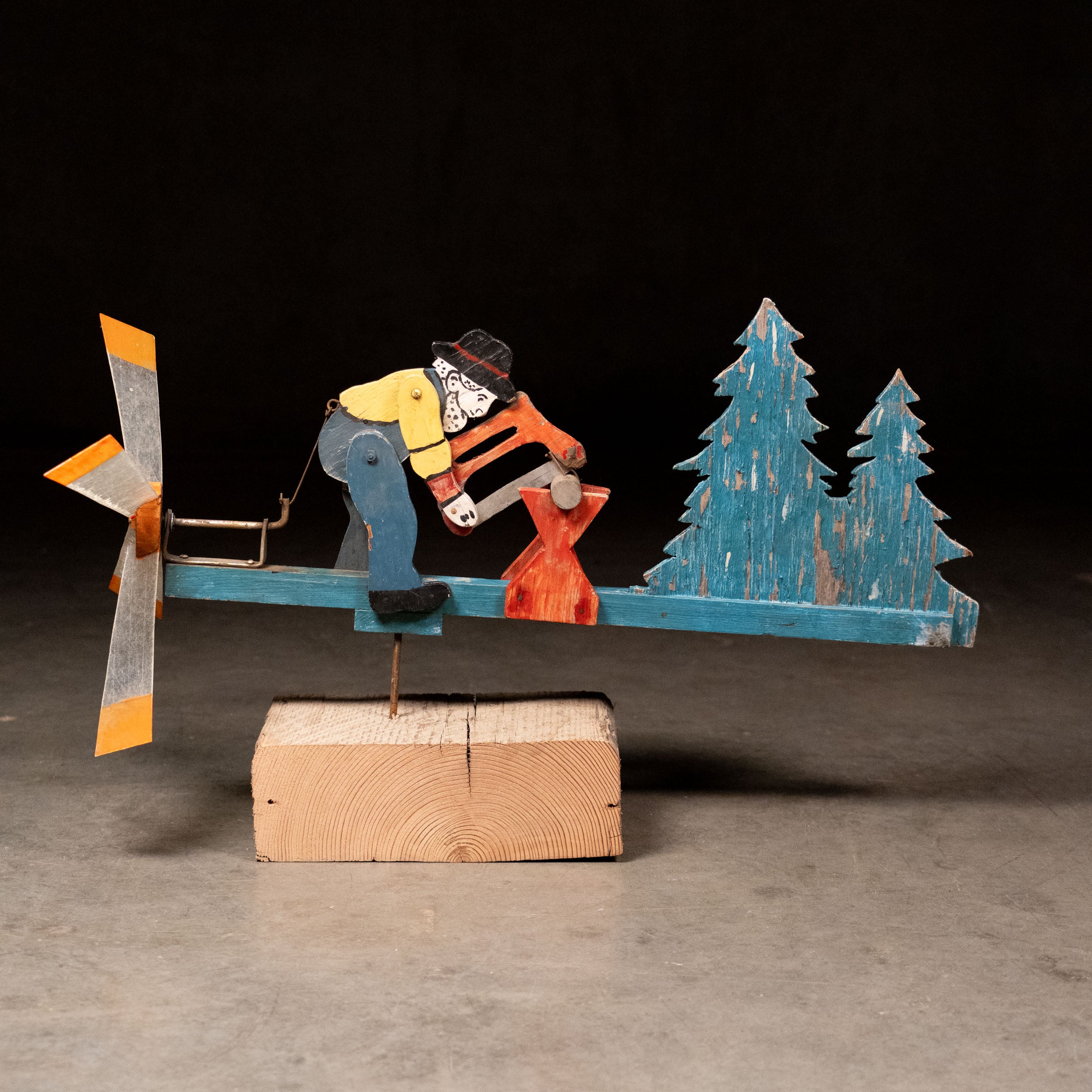 1950 Folk Art Whirligig Group