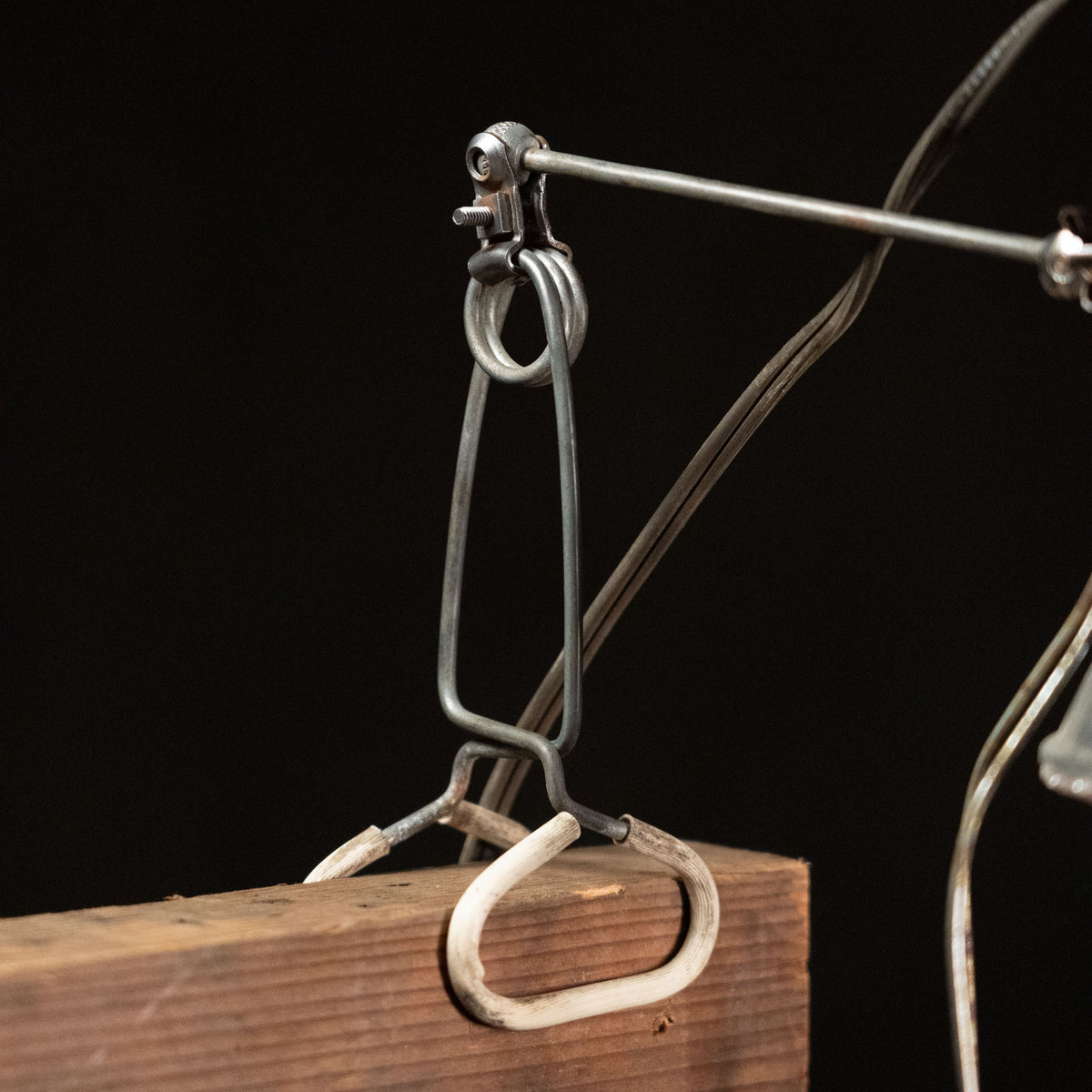 1950 Industrial Clip-on Lamp