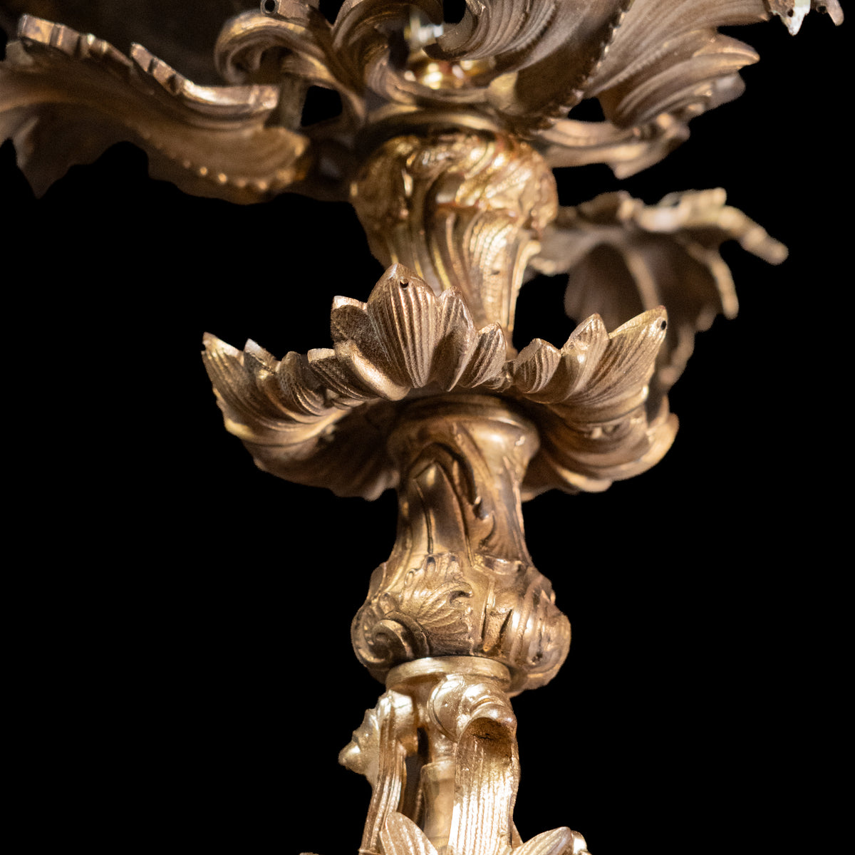 brass chandelier | Scott Landon Antiques and Interiors.