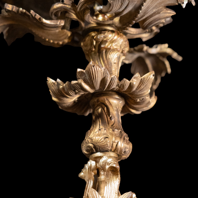 brass chandelier | Scott Landon Antiques and Interiors.