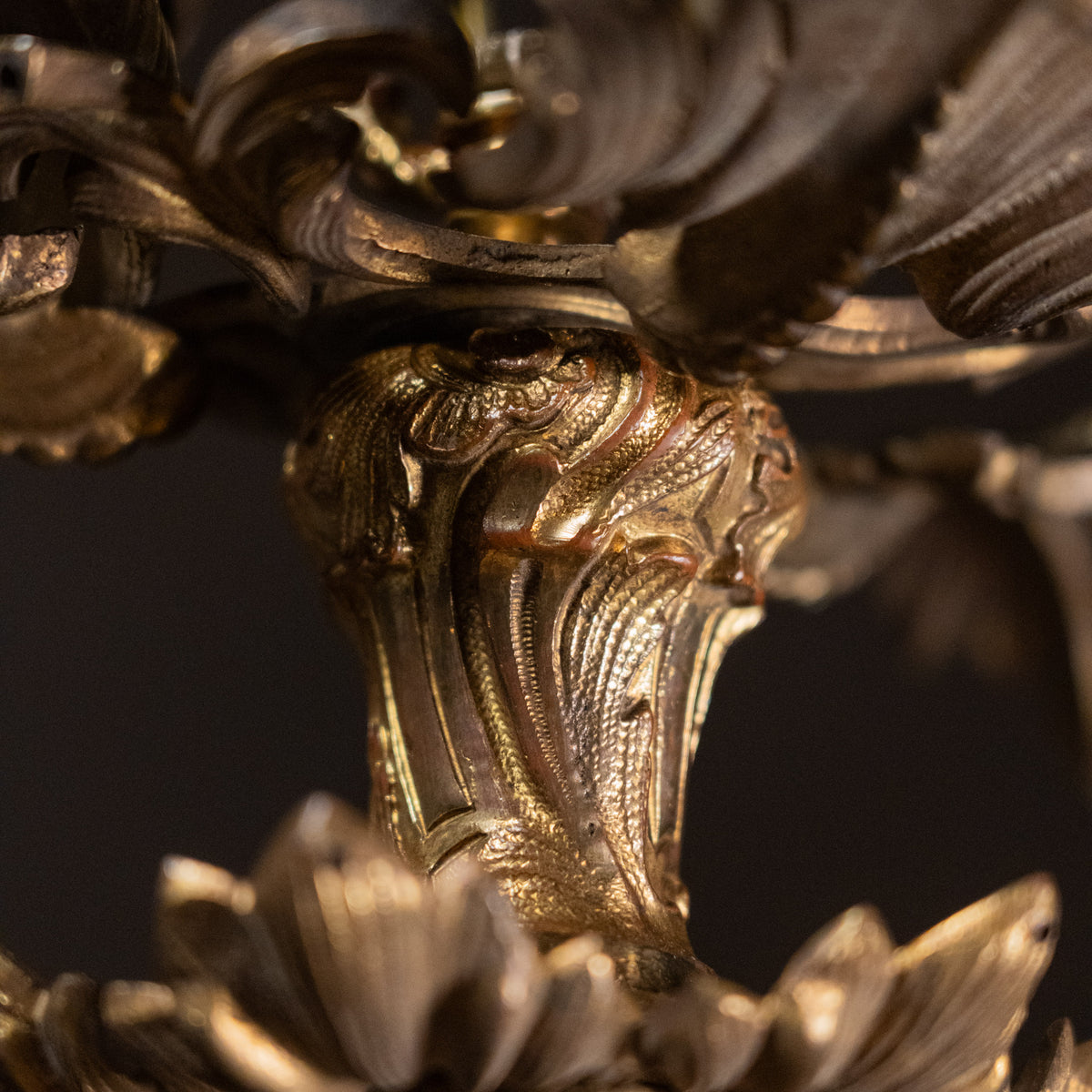 brass chandelier | Scott Landon Antiques and Interiors.