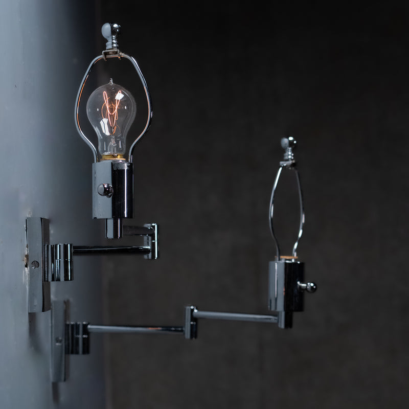 articulating sconces | Scott Landon Antiques and Interiors.
