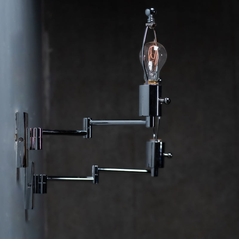 articulating sconces | Scott Landon Antiques and Interiors.
