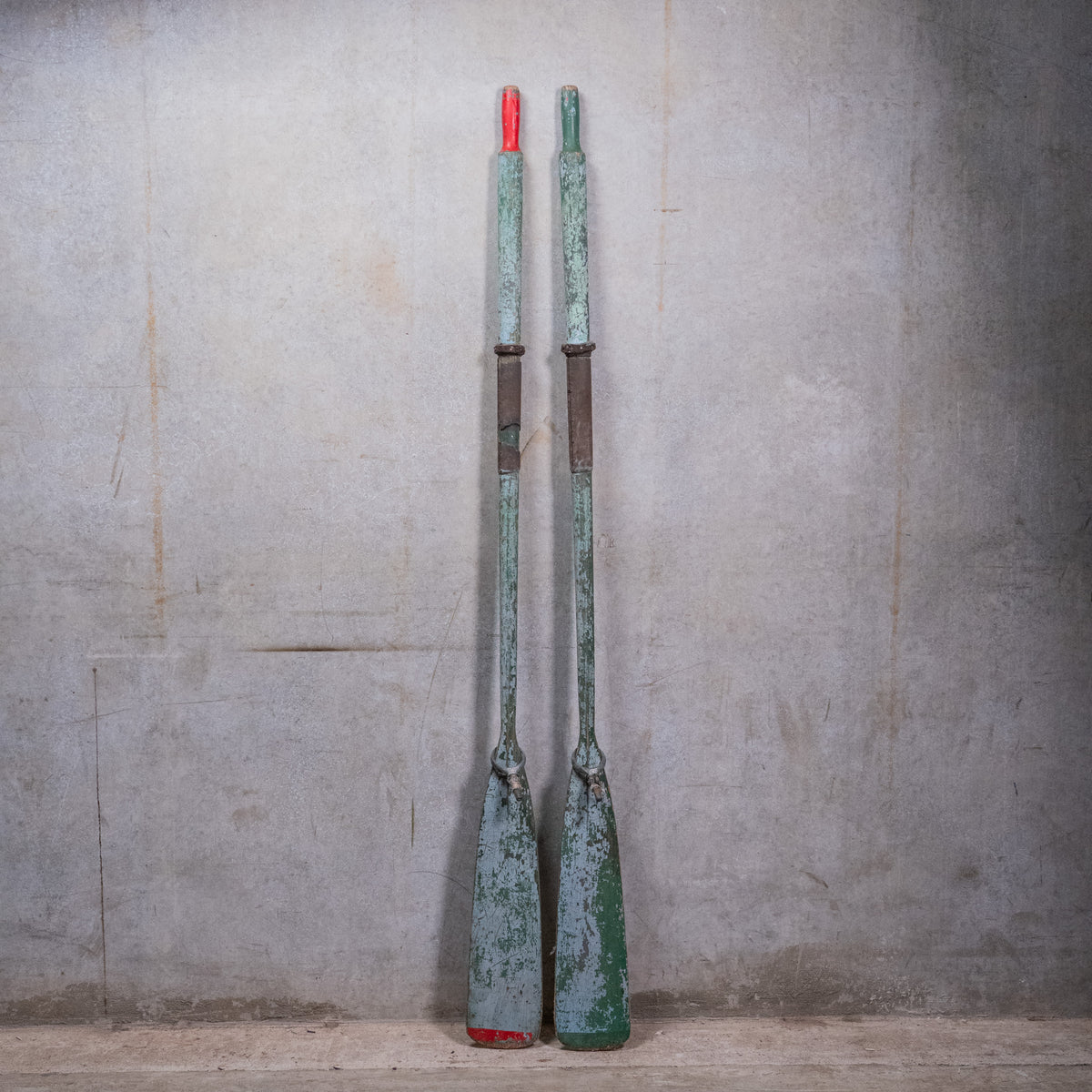 Antique wooden oars | Scott Landon Antiques and Interiors.