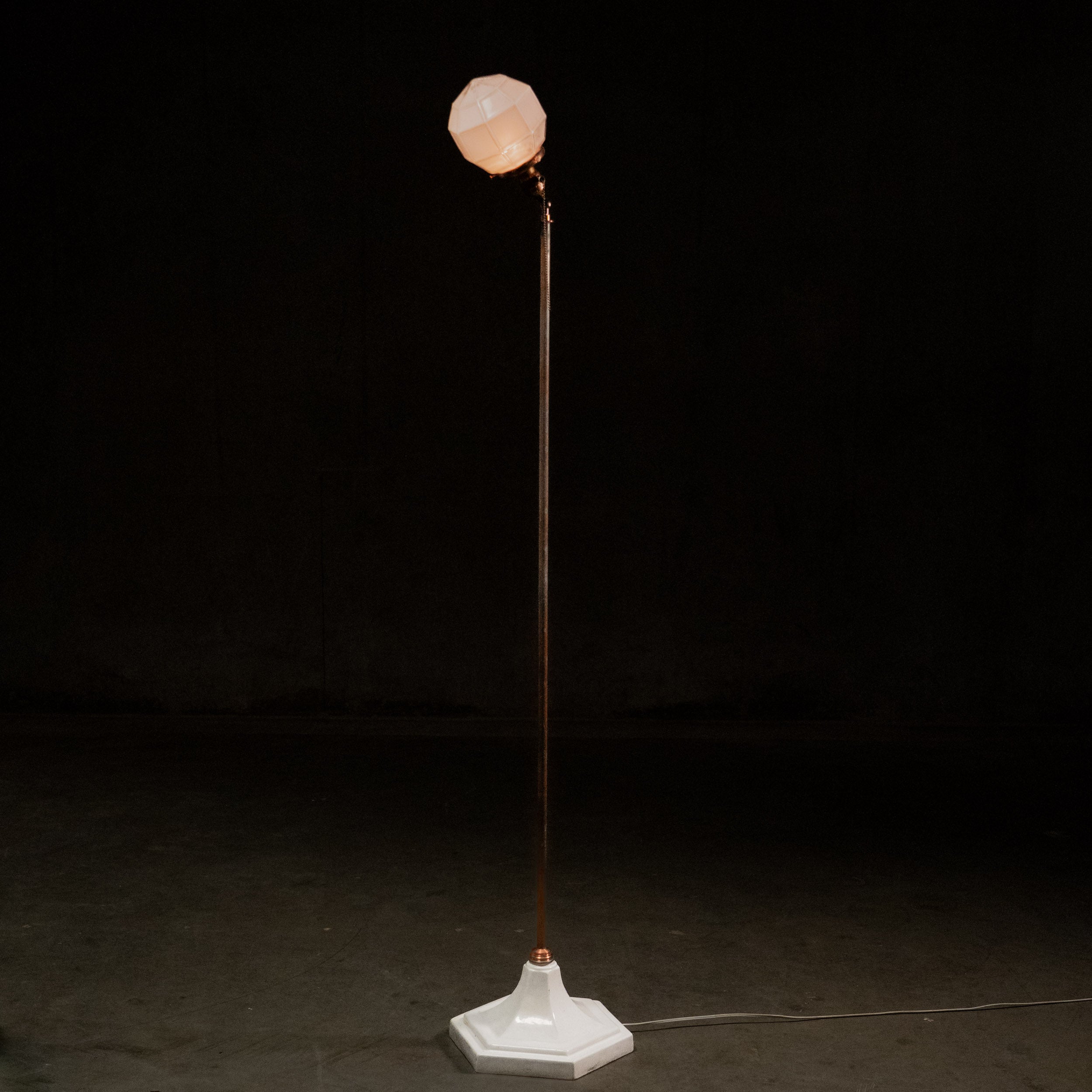 Bespoke Copper Floor Lamp