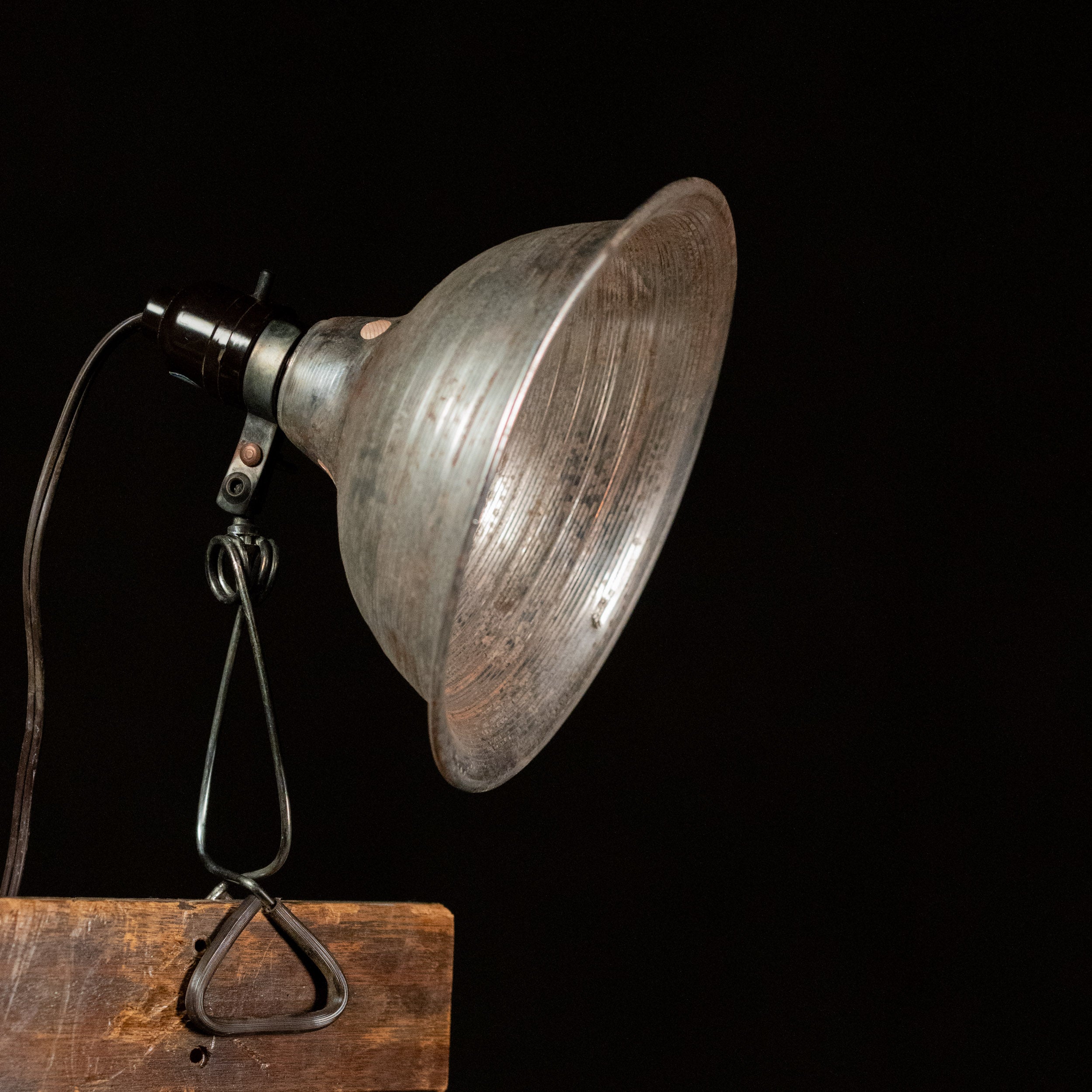 1930 Industrial Clip-on Lamp