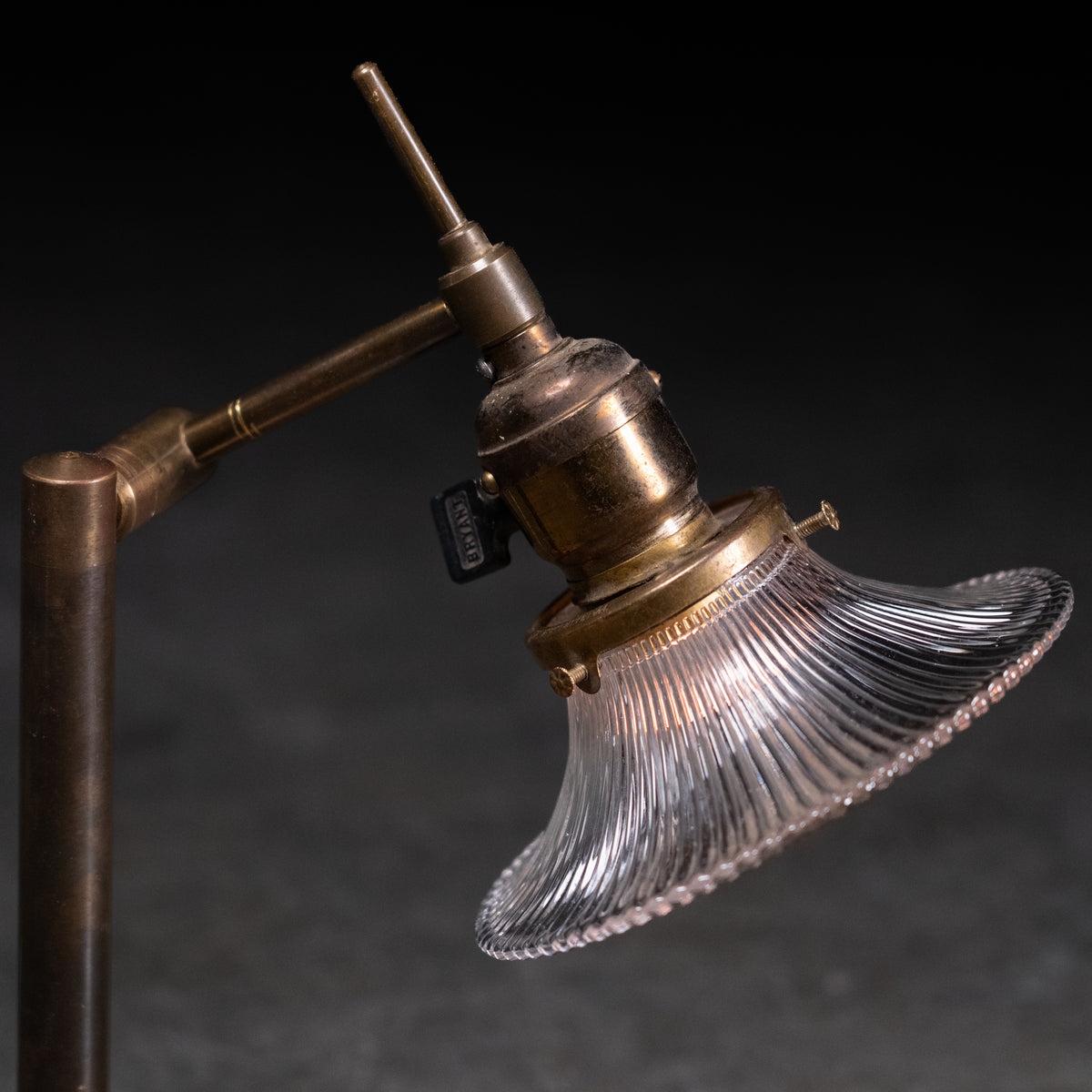 small brass lamp | Scott Landon Antiques and Interiors.