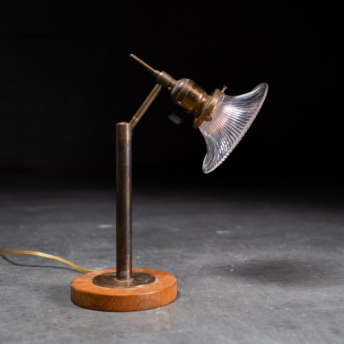 small brass lamp | Scott Landon Antiques and Interiors.