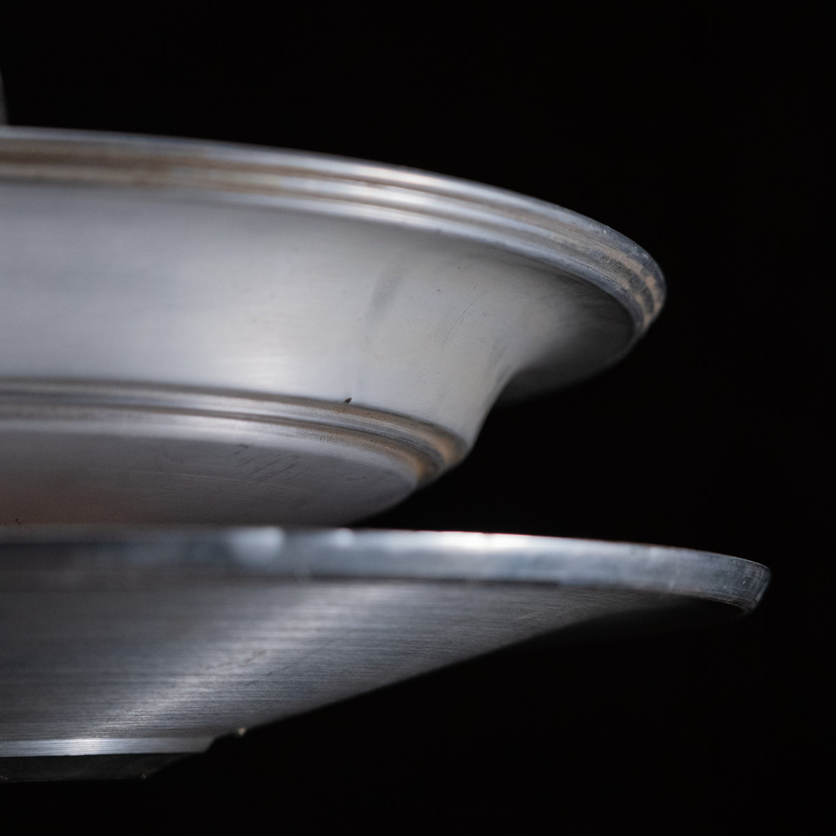 Pair of Double Tiered Art Deco Saucer Light | Scott Landon Antiques and Interiors.