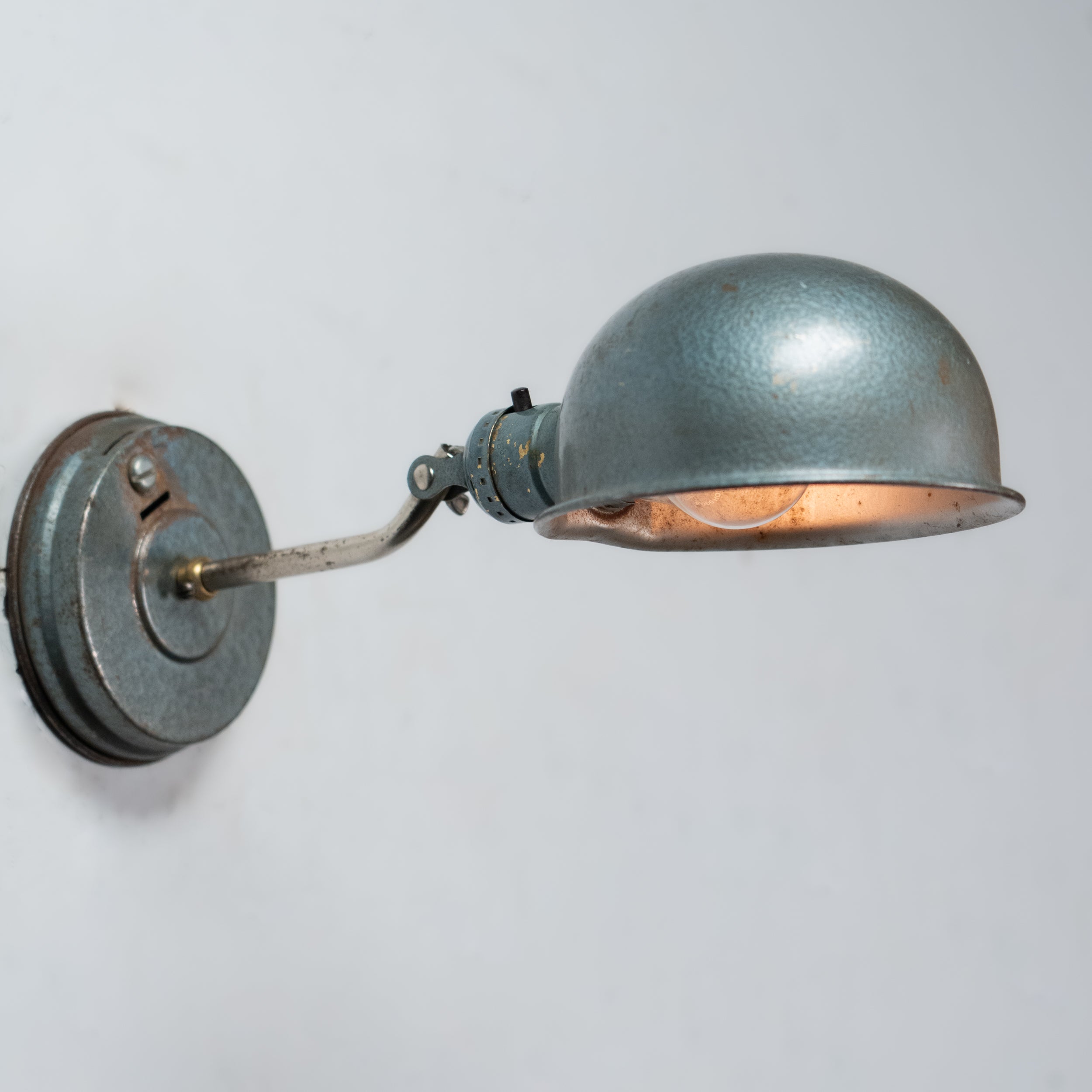 1940 Single Industrial Sconce