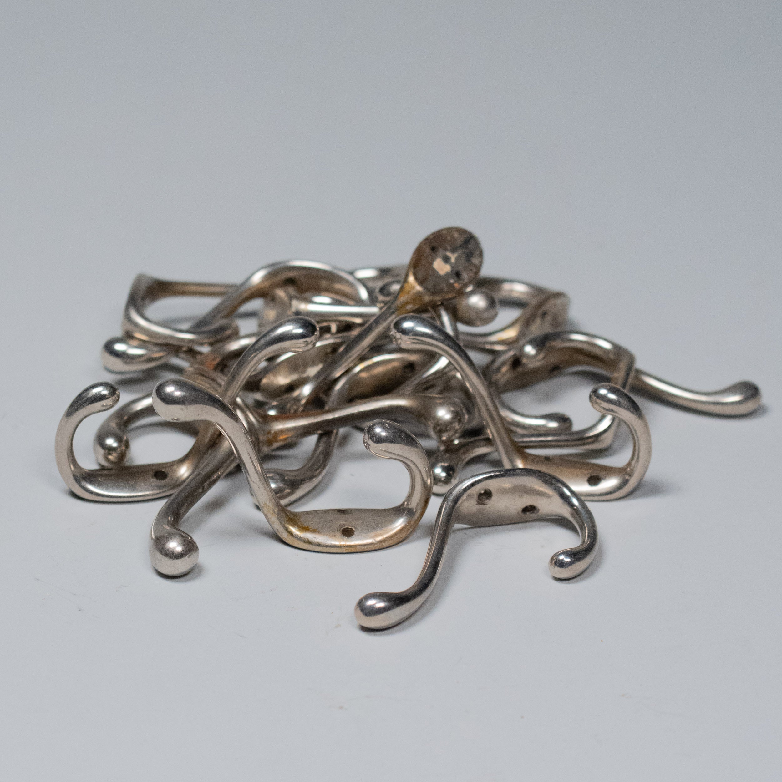 1940 Chrome Coat Hooks