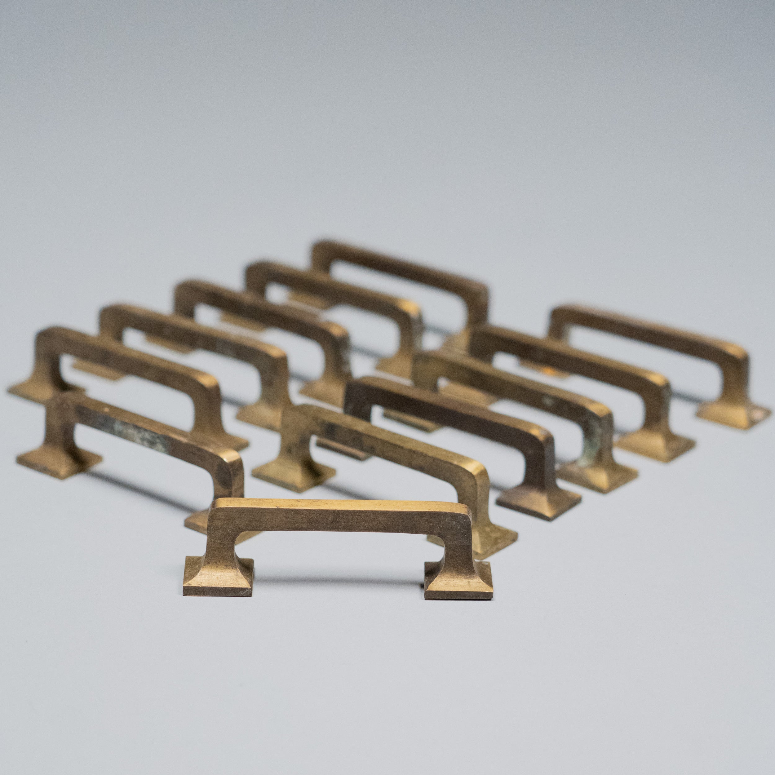1930 Brass Cabinet Drawer Handles