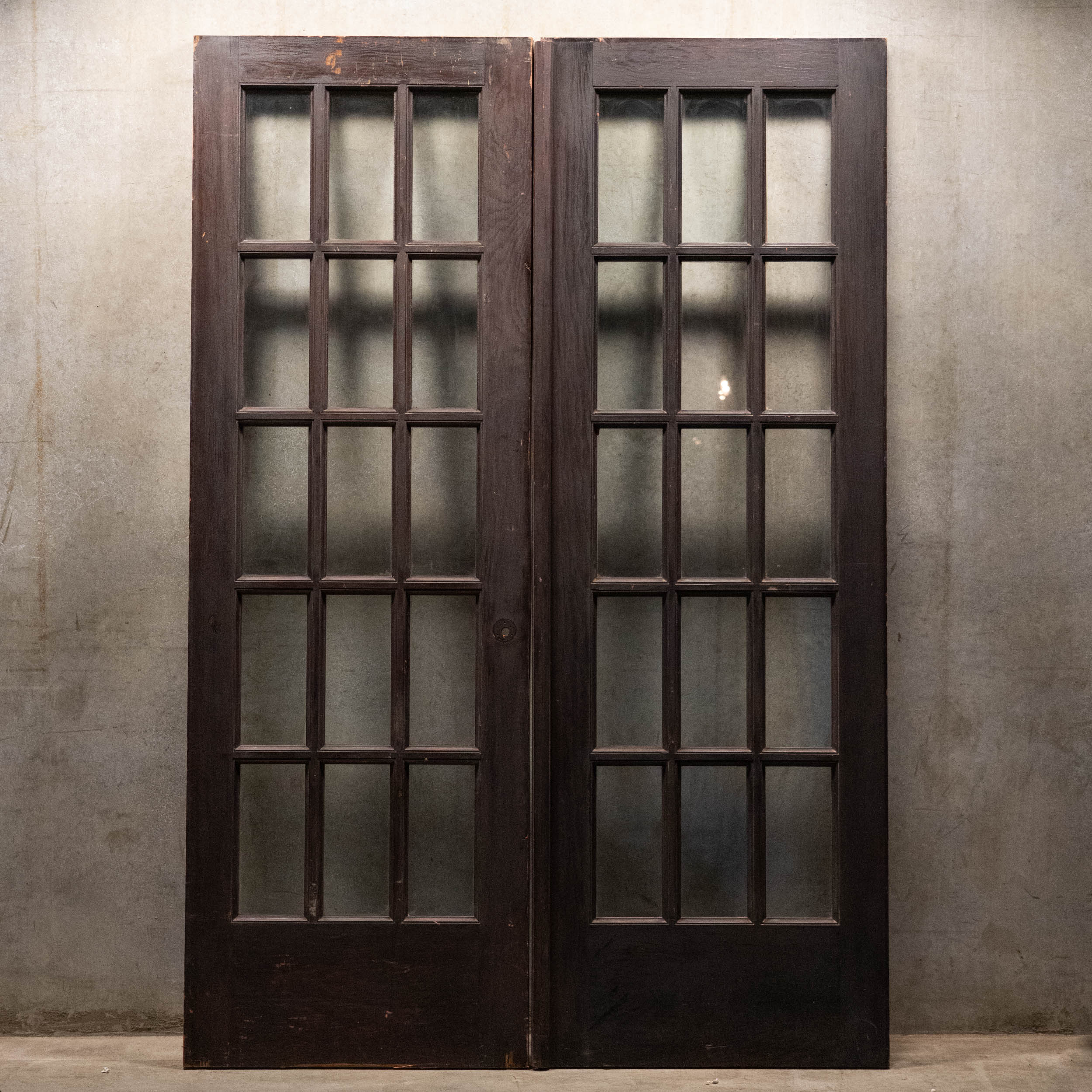 1920 Set of Multi-Pane French doors