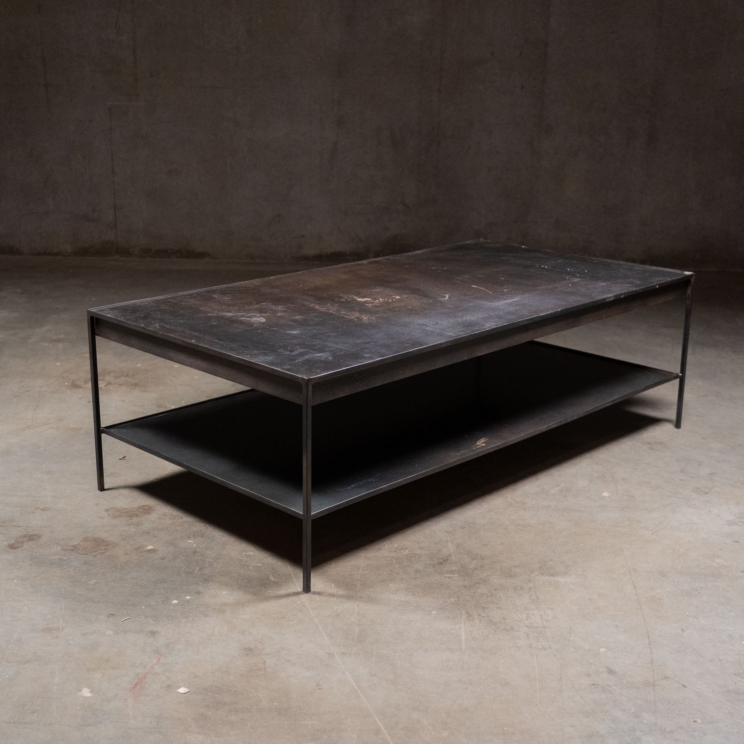 Bespoke Steel Ebonized Coffee Table
