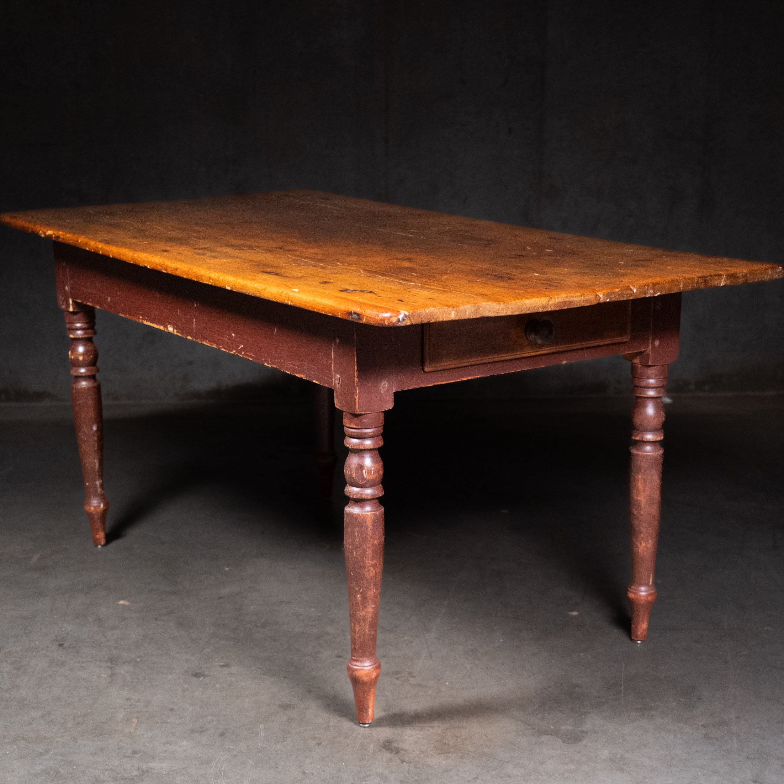 1870 Pine Harvest Table / Desk