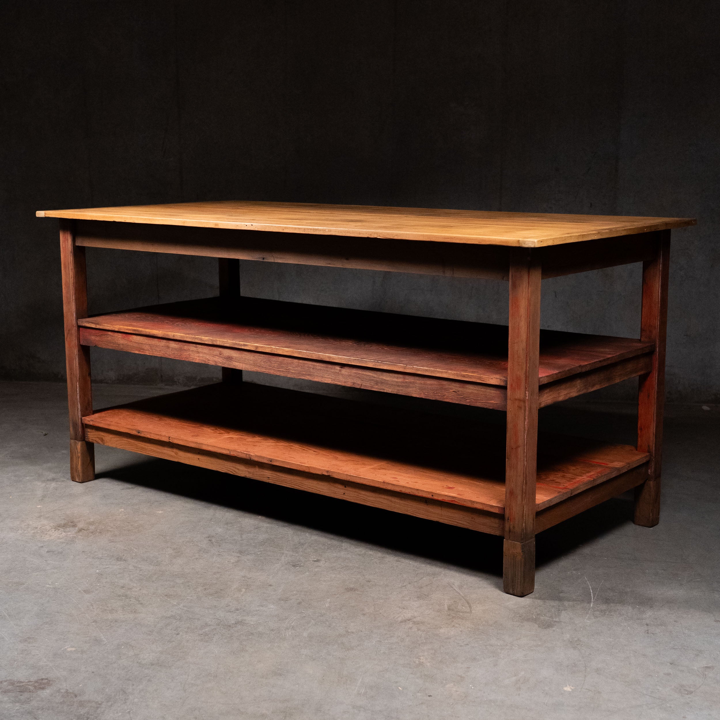 1910 Work Table Kitchen Island