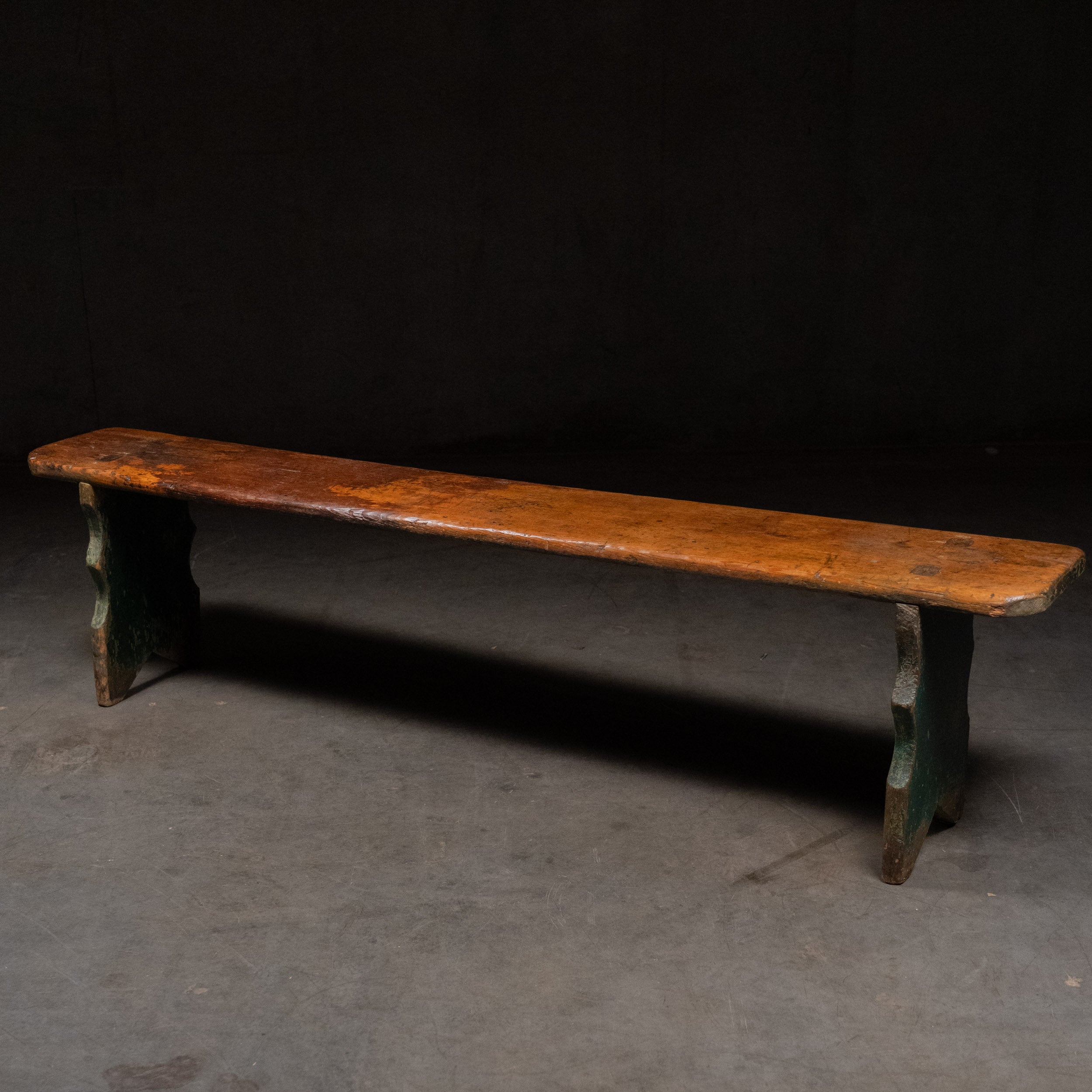 19th Century Pine Quebec Bench