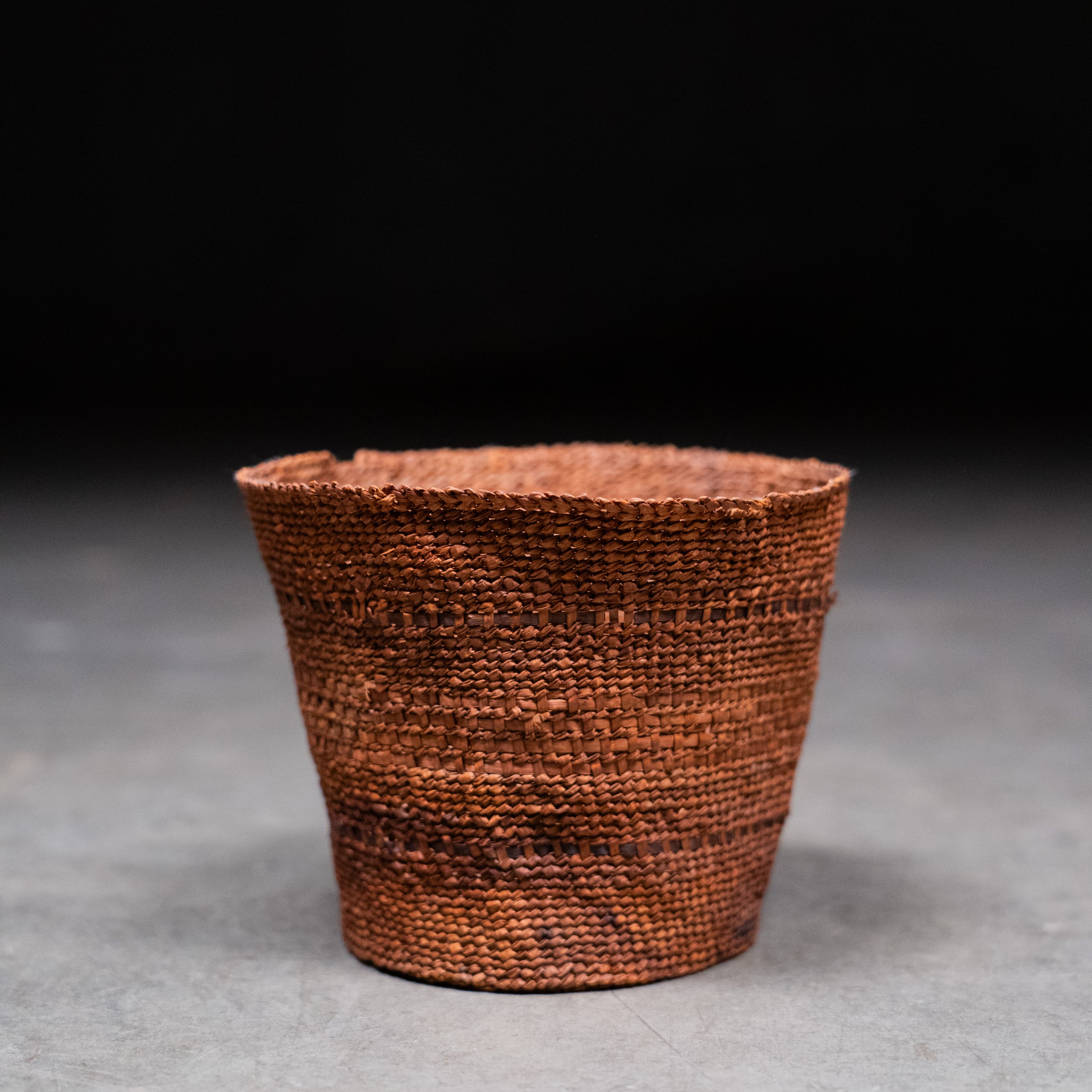 woven pot | Scott Landon Antiques and Interiors.