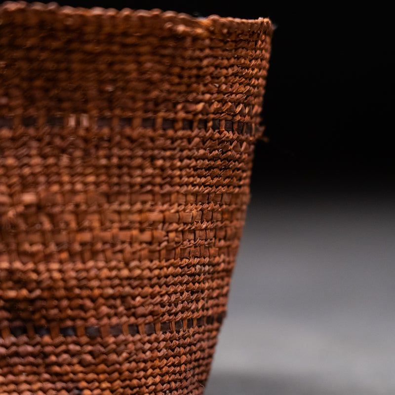 woven pot | Scott Landon Antiques and Interiors.