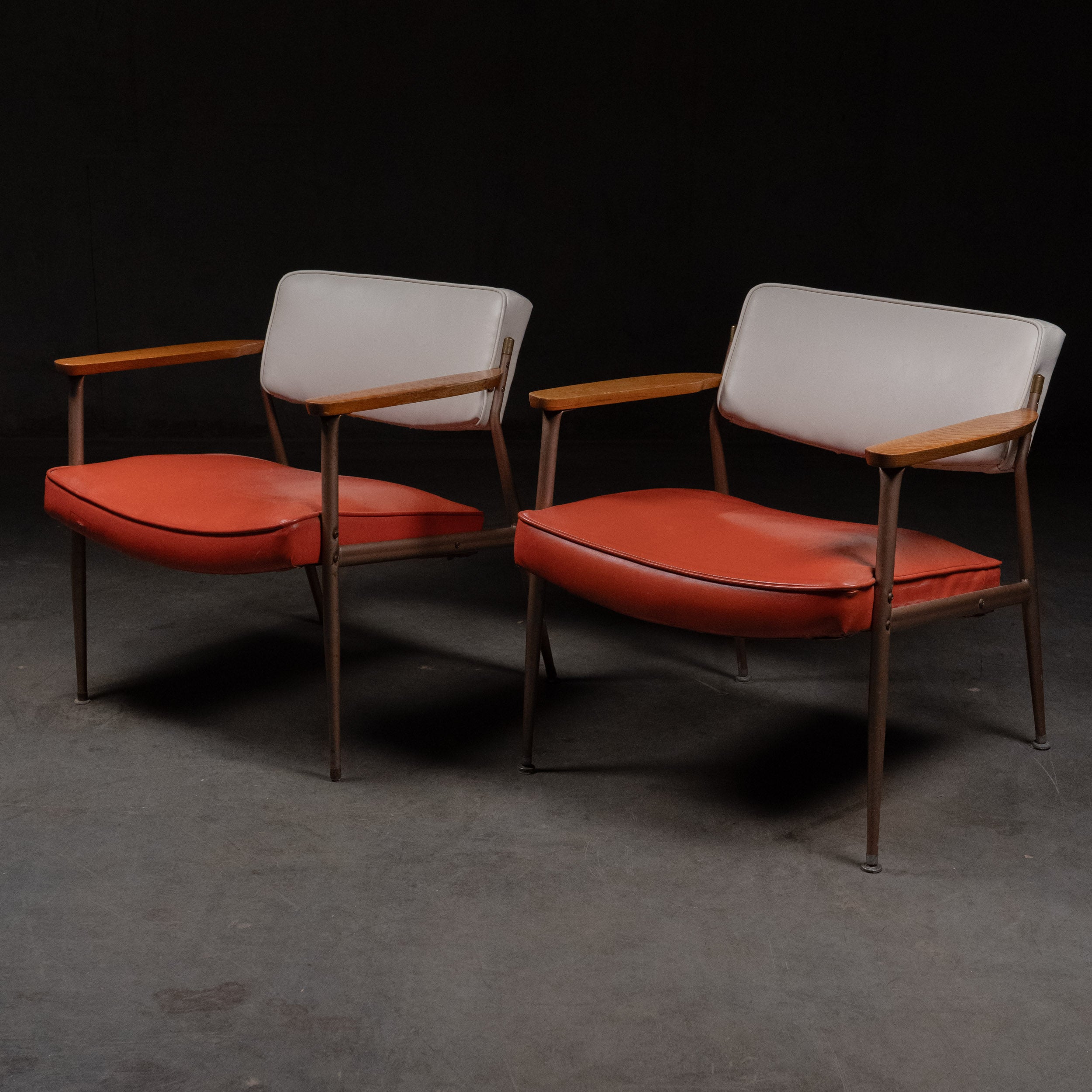 Pair of 1950 MCM Lounge Chairs