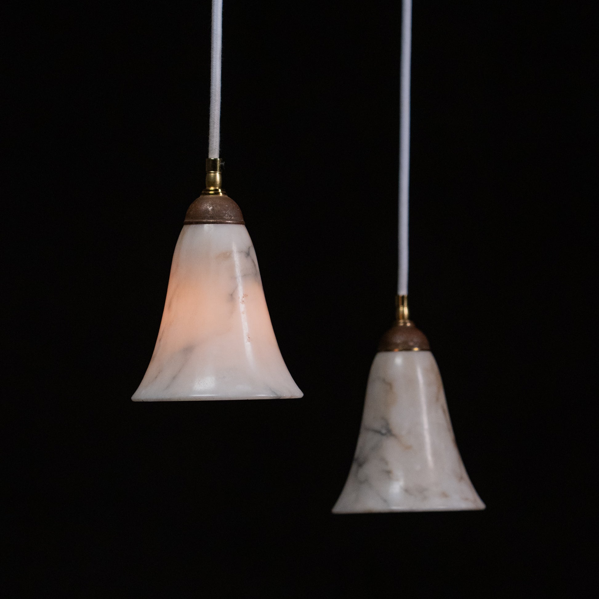 pair pendant lights | Scott Landon Antiques and Interiors.
