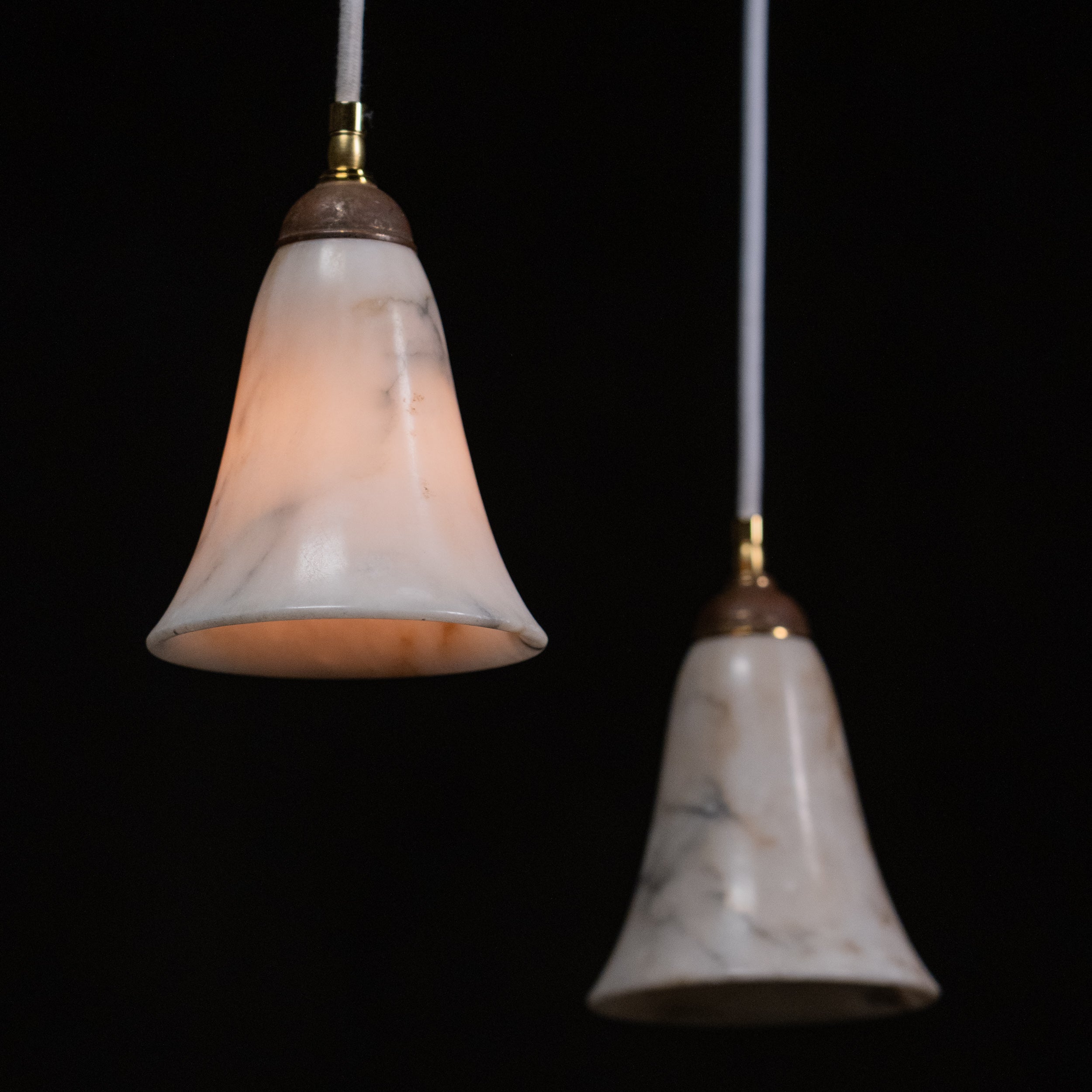 pair pendant lights | Scott Landon Antiques and Interiors.
