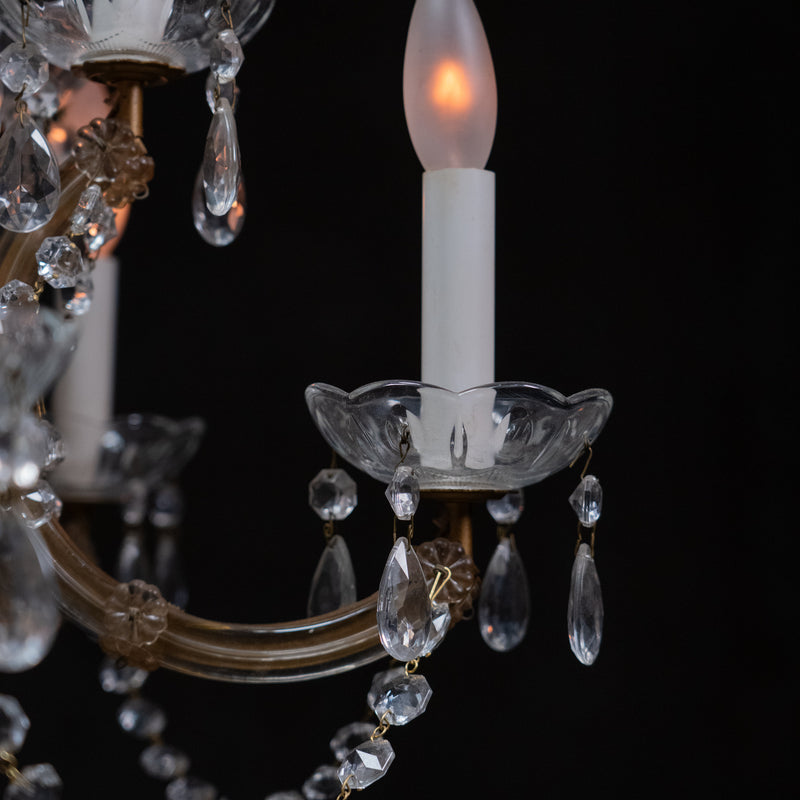 crystal chandelier | Scott Landon Antiques and Interiors.