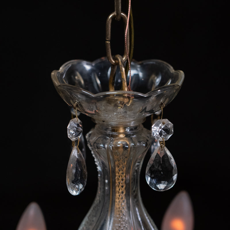 crystal chandelier | Scott Landon Antiques and Interiors.