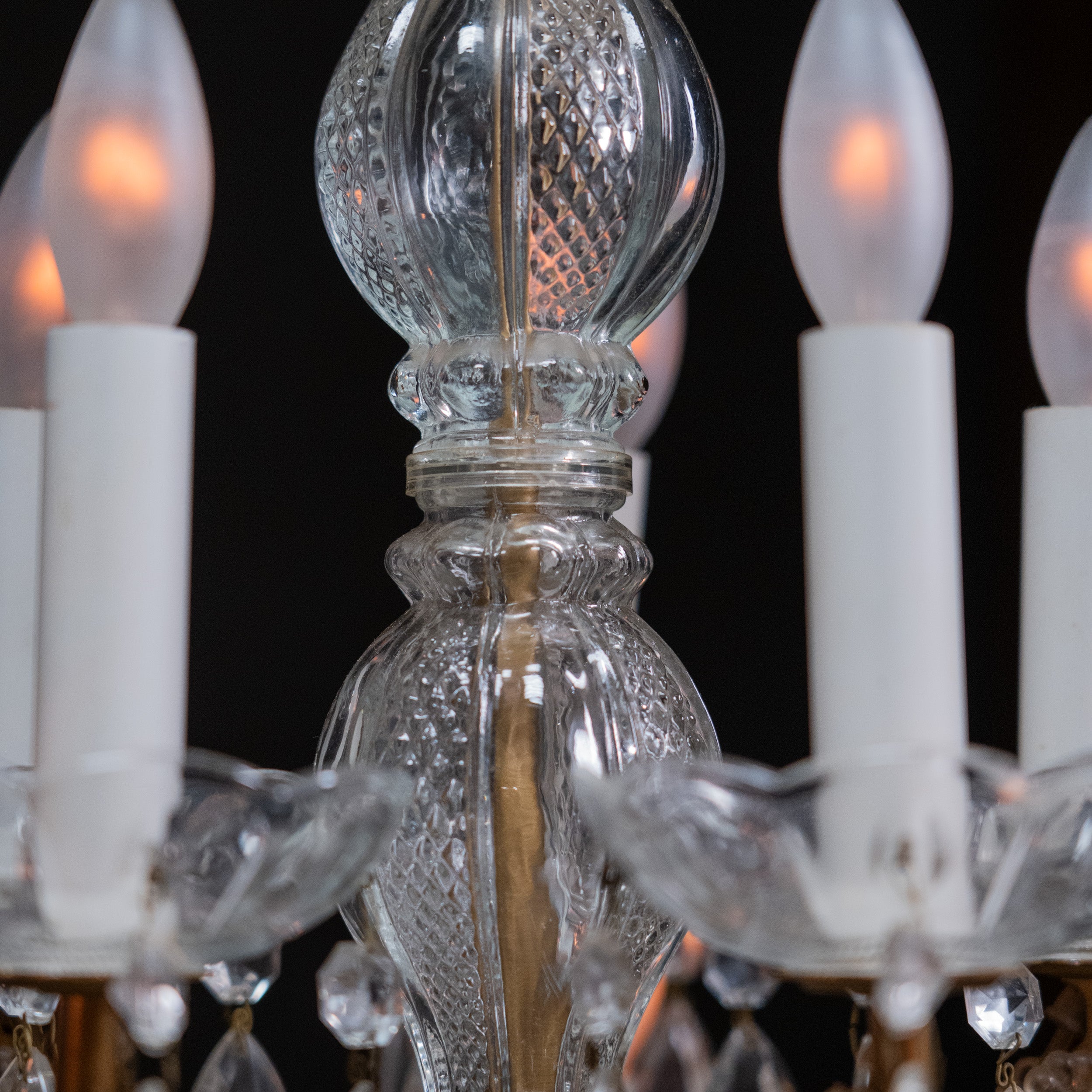 crystal chandelier | Scott Landon Antiques and Interiors.