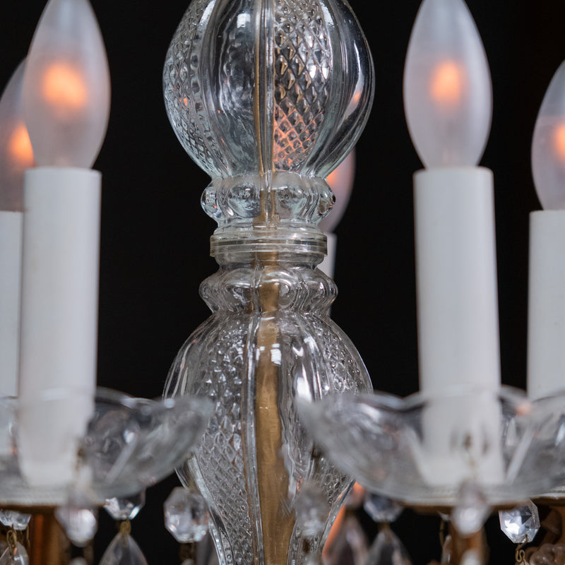 crystal chandelier | Scott Landon Antiques and Interiors.