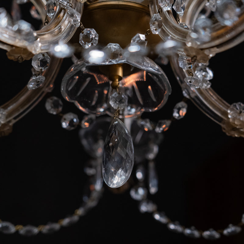 crystal chandelier | Scott Landon Antiques and Interiors.