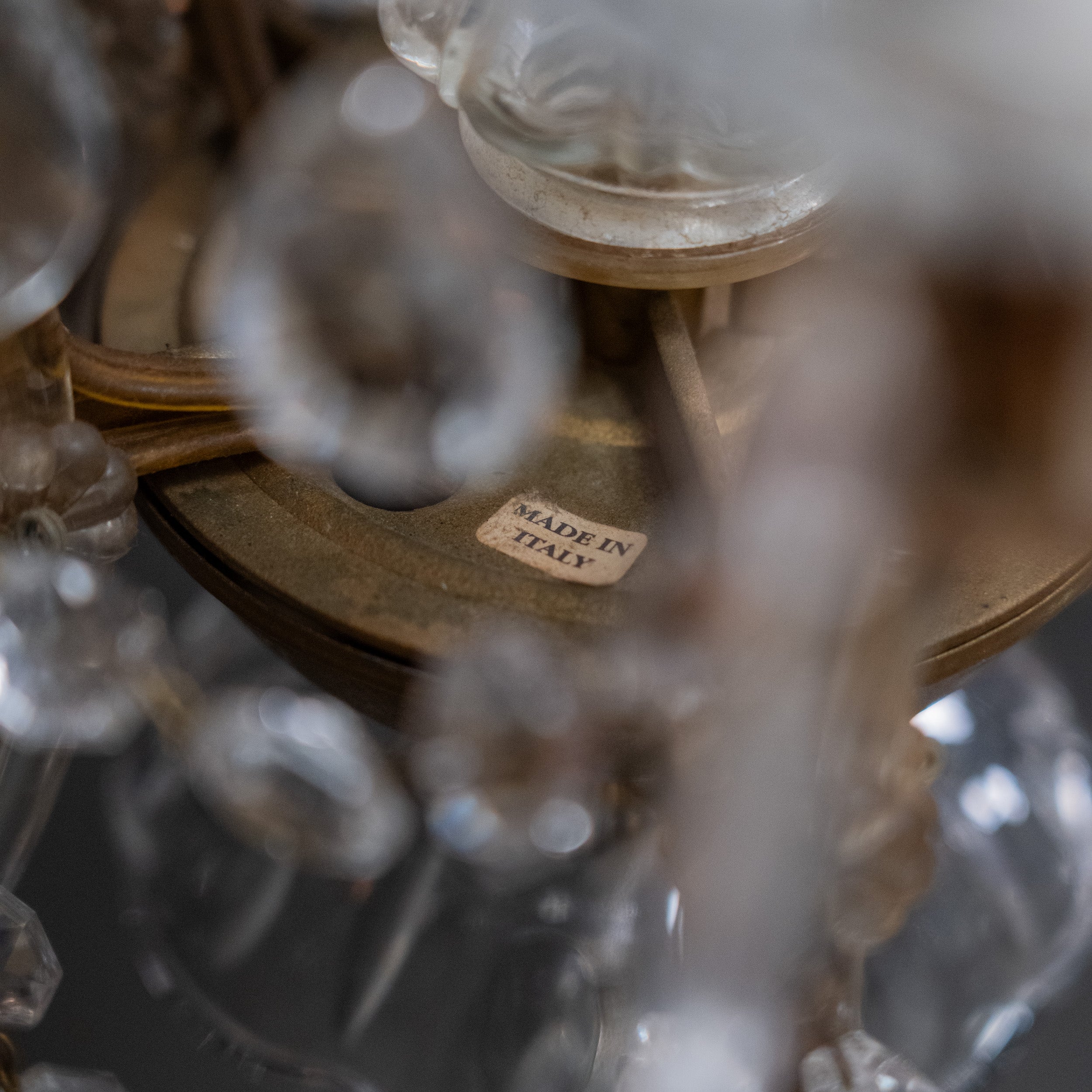 crystal chandelier | Scott Landon Antiques and Interiors.