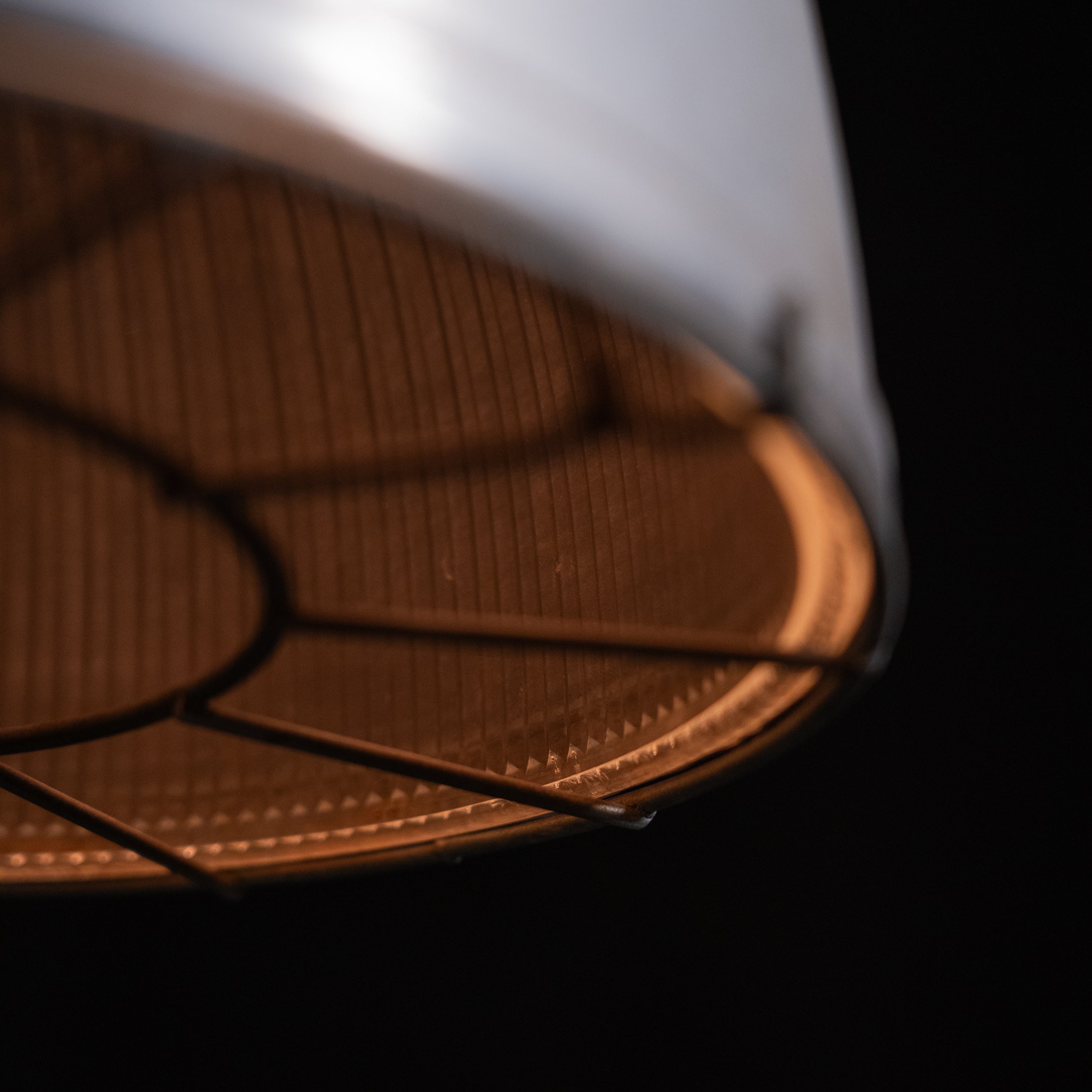 industrial holophane pendants | Scott Landon Antiques and Interiors.