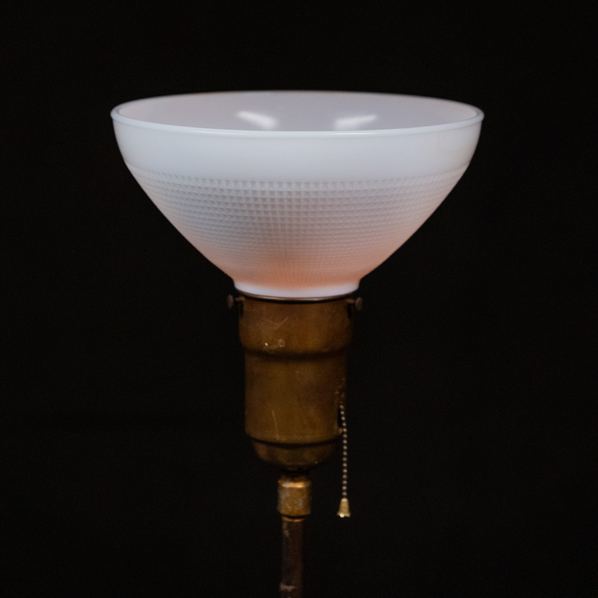 copper floor lamp | Scott Landon Antiques and Interiors.