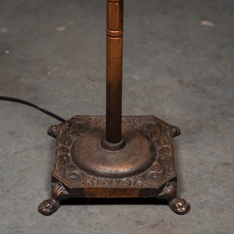 copper floor lamp | Scott Landon Antiques and Interiors.