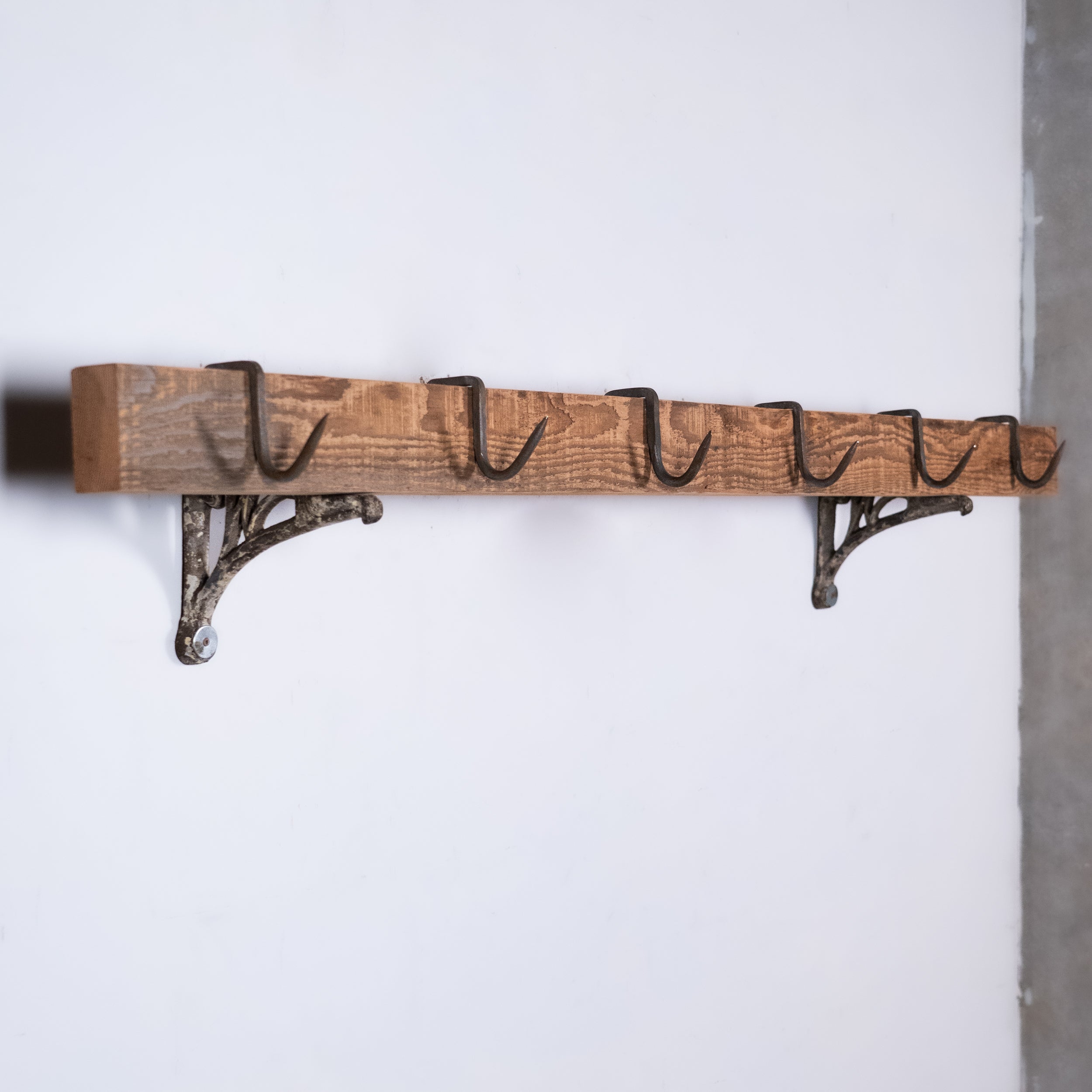 meat hook rack | Scott Landon Antiques and Interiors.