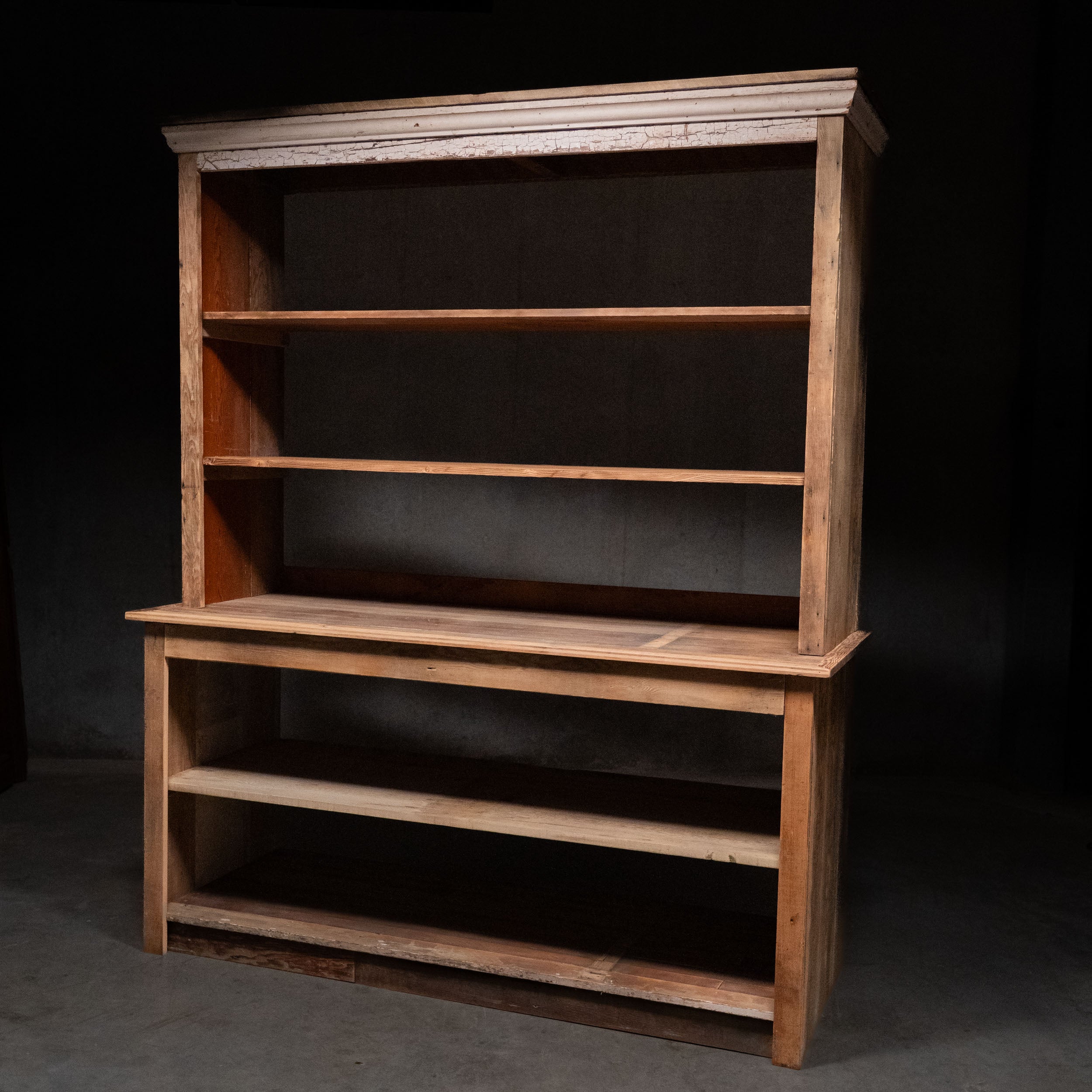1910 Salvaged Mercantile Cabinet Shelves