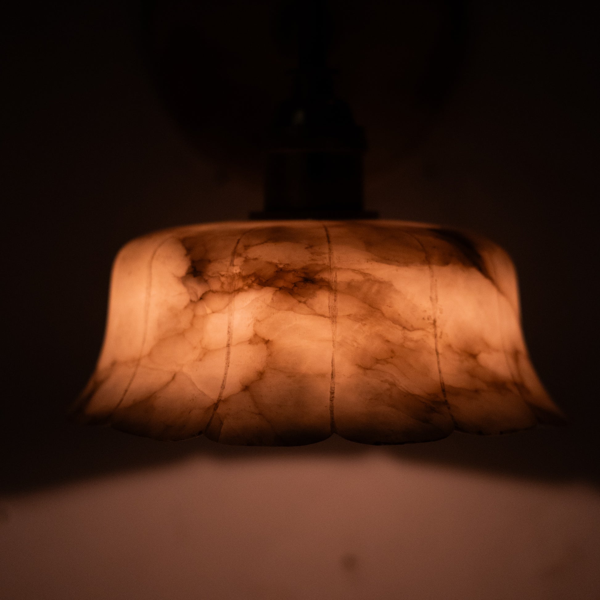 marble sconces | Scott Landon Antiques and Interiors.