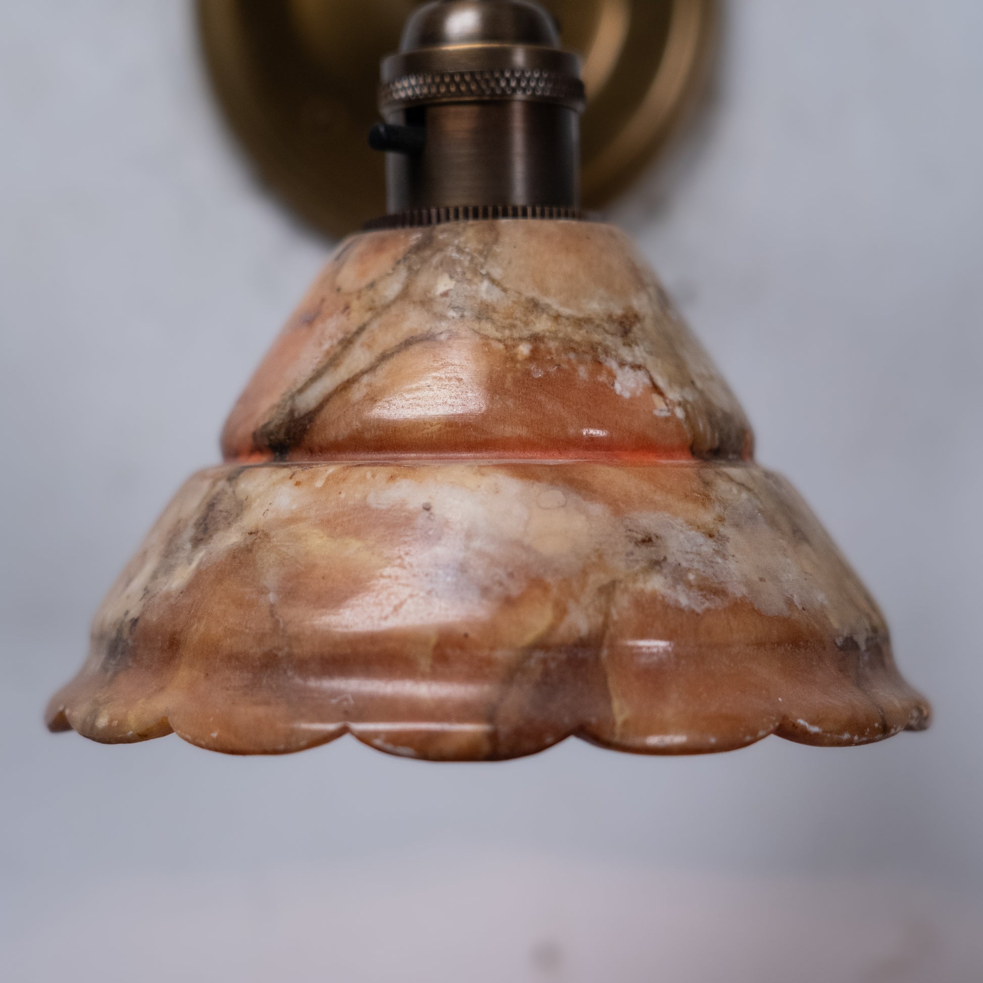 alabaster sconces | Scott Landon Antiques and Interiors.