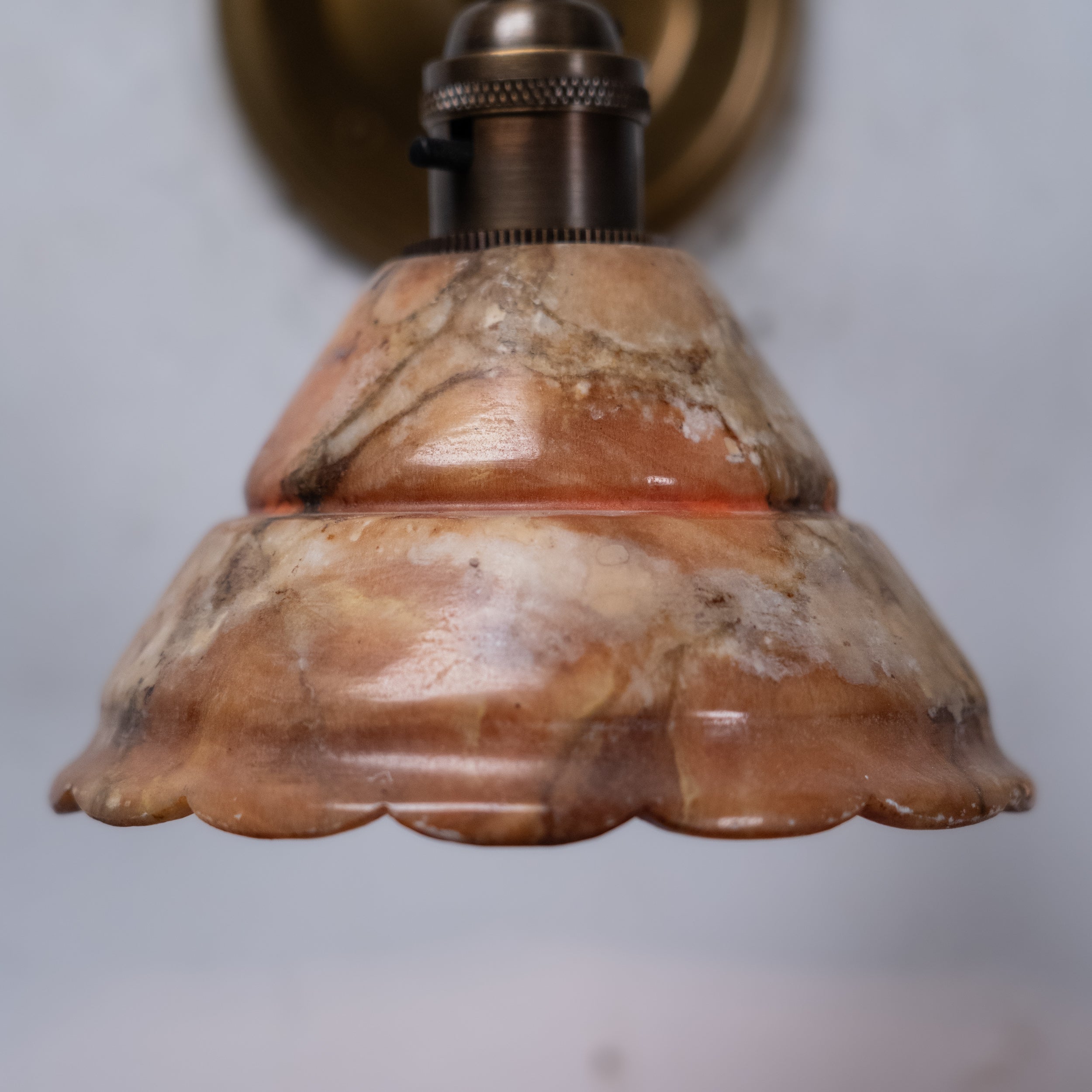 alabaster sconces | Scott Landon Antiques and Interiors.